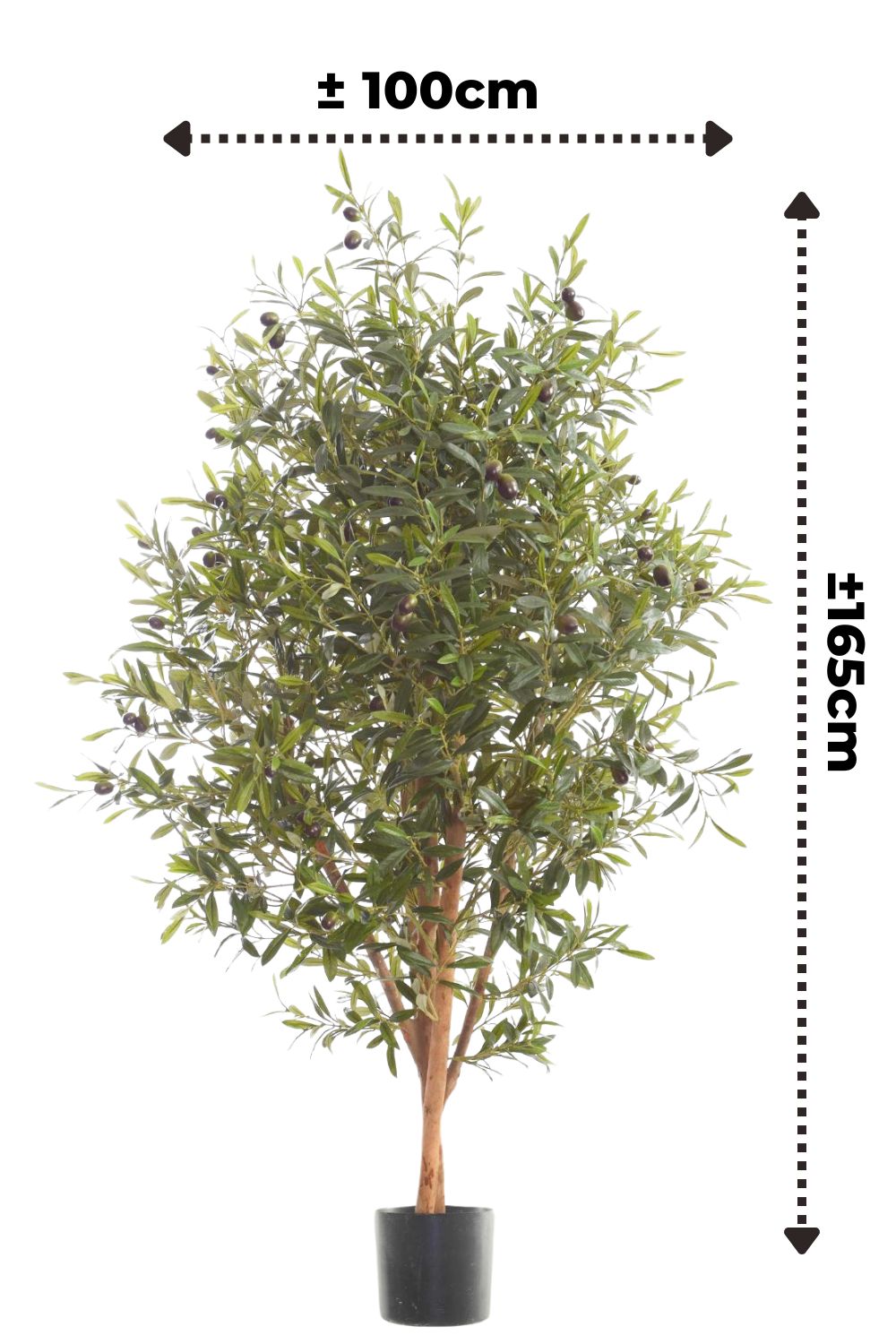 Künstlicher Olivenbaum 165cm