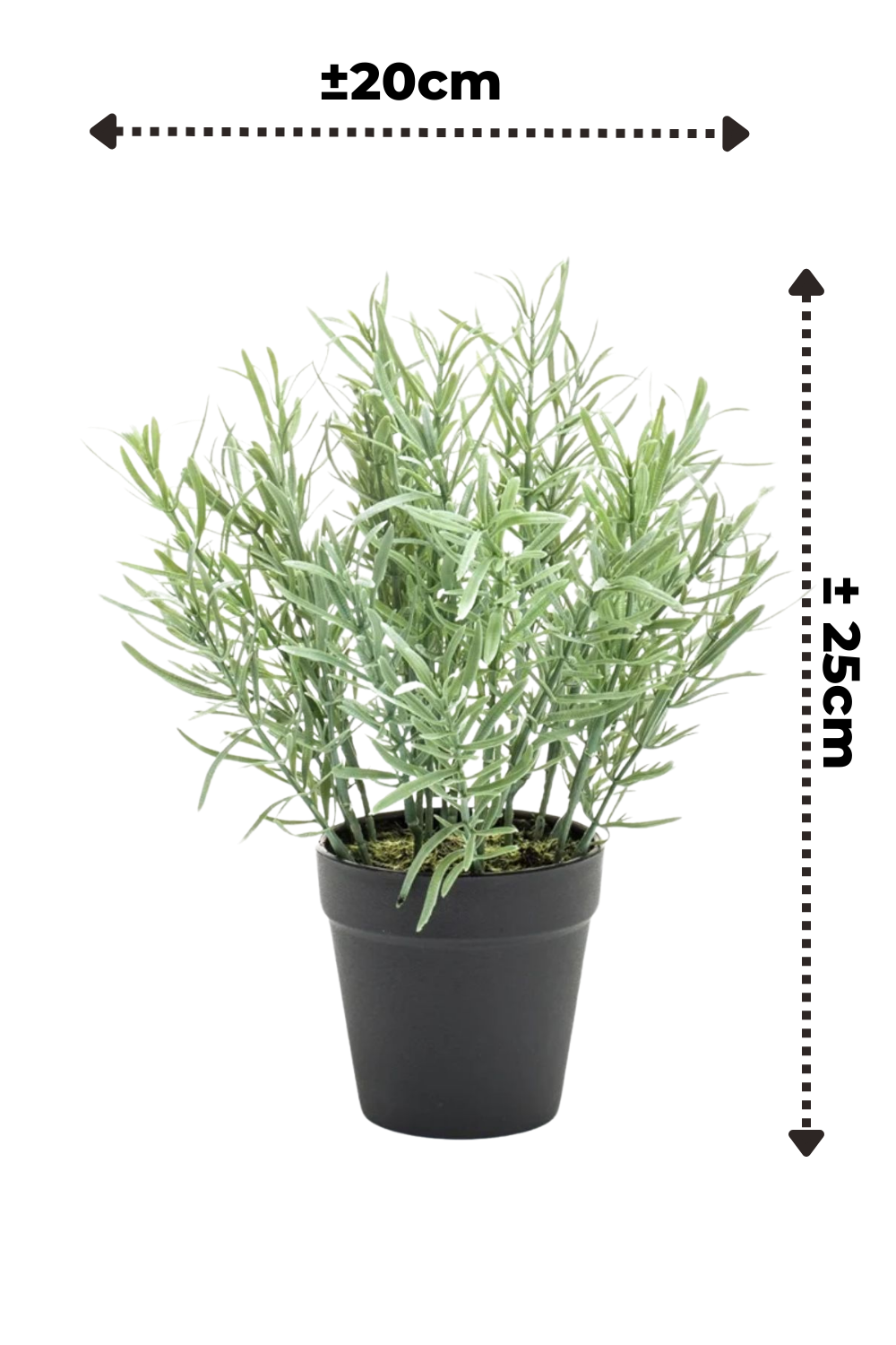 Rosmarin Kunstpflanze 25cm