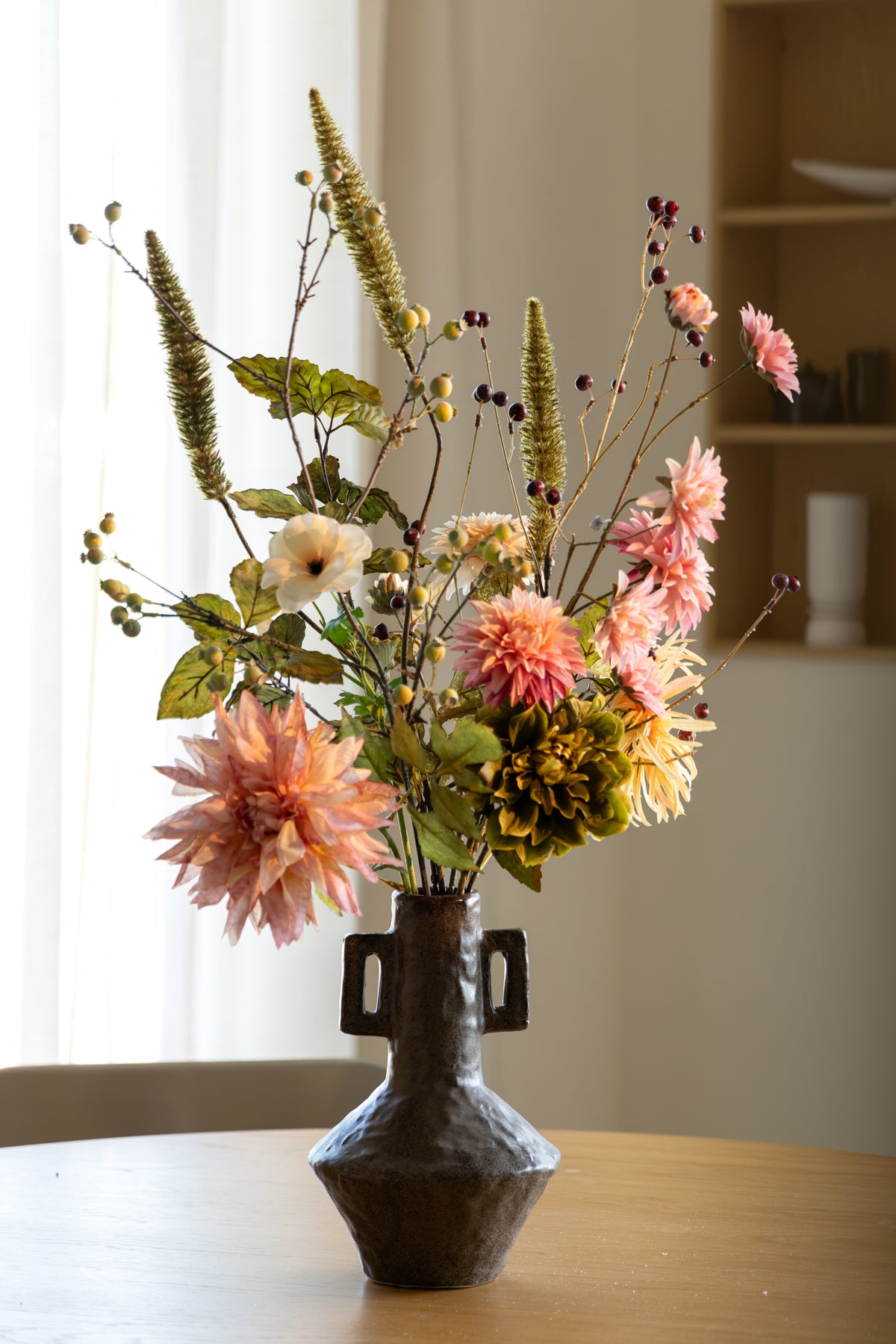 Kunstblumenstrauß Vintage Blush