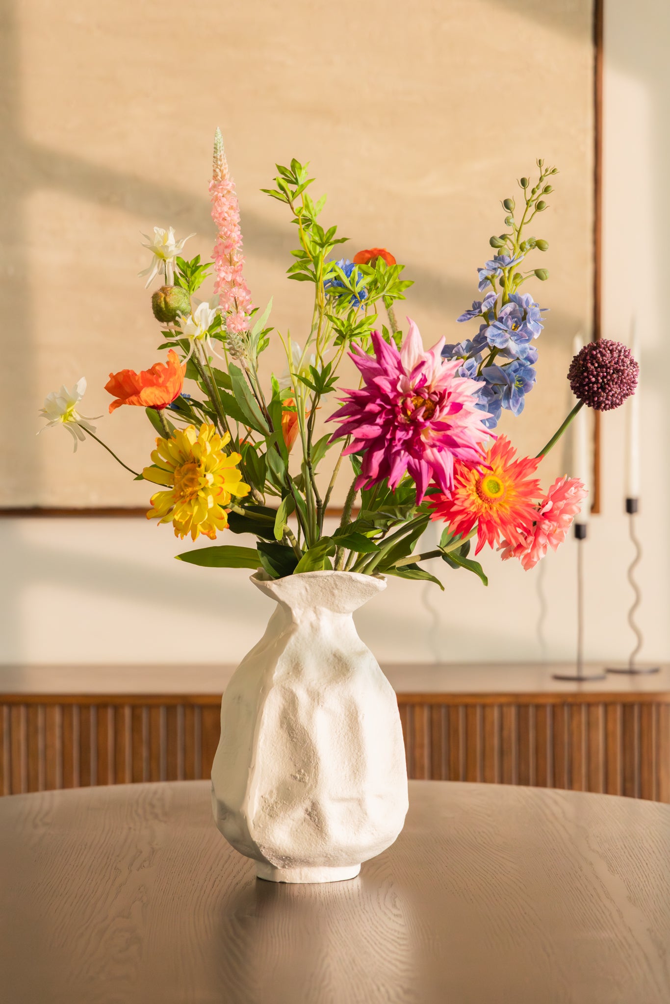 Kunstblumenstrauß Expressive Elegance