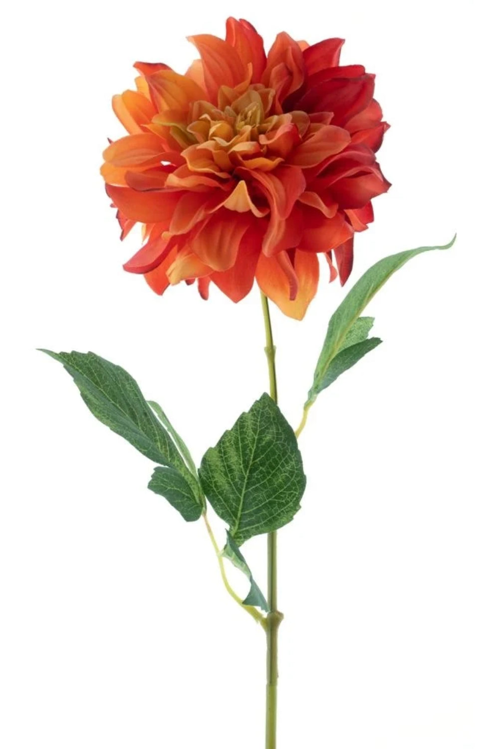 Dahlie Kunstblume 64 cm Orange