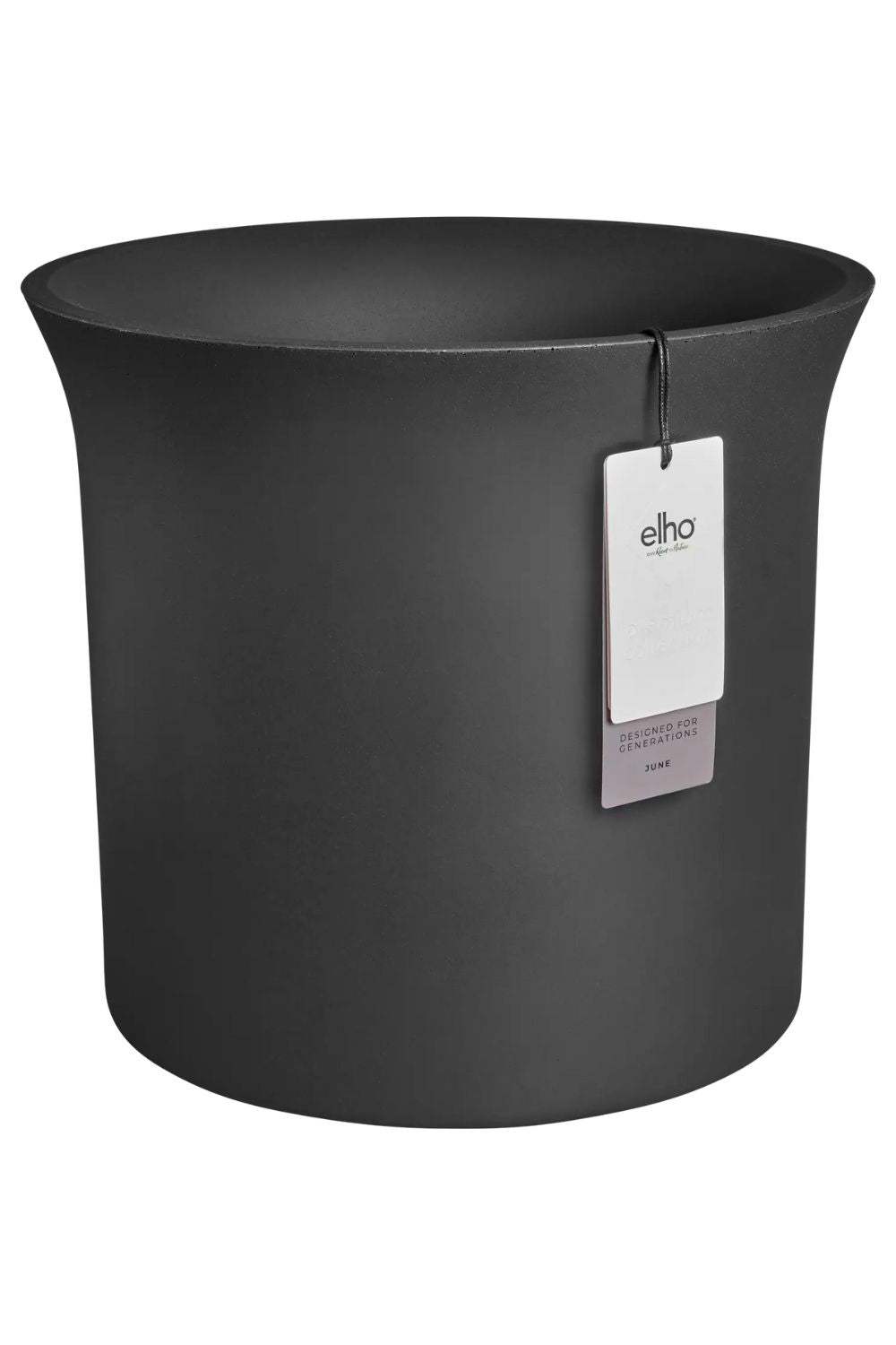 Blumentopf Elho June Tulip 39 cm Schwarz
