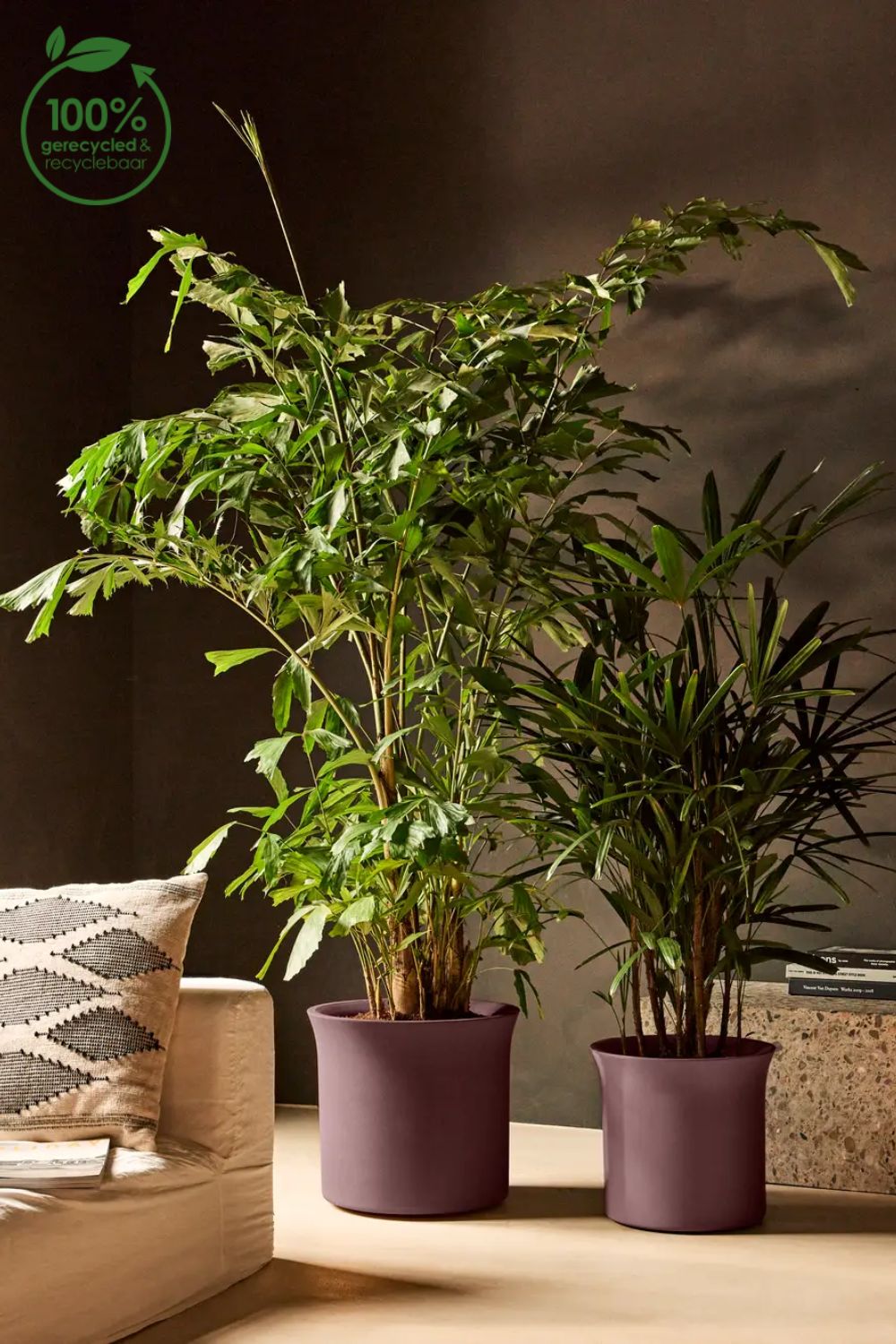 Blumentopf Elho June Tulip 47 cm Vintage Pflaume