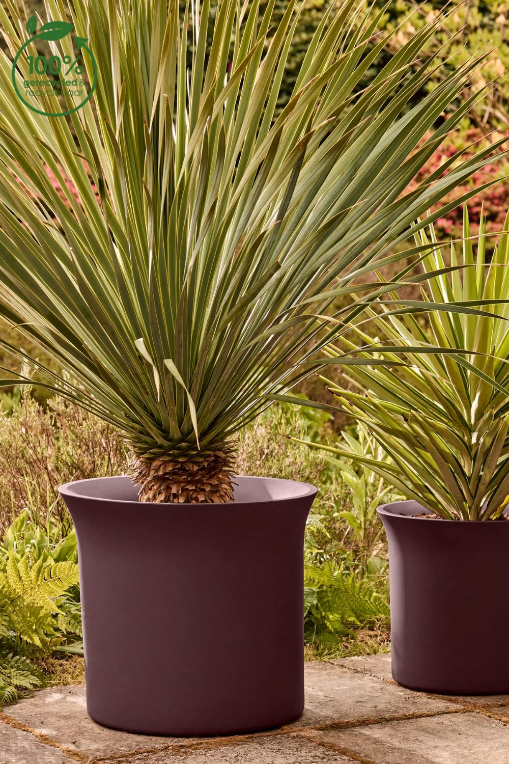 Blumentopf Elho June Tulip 47 cm Vintage Pflaume