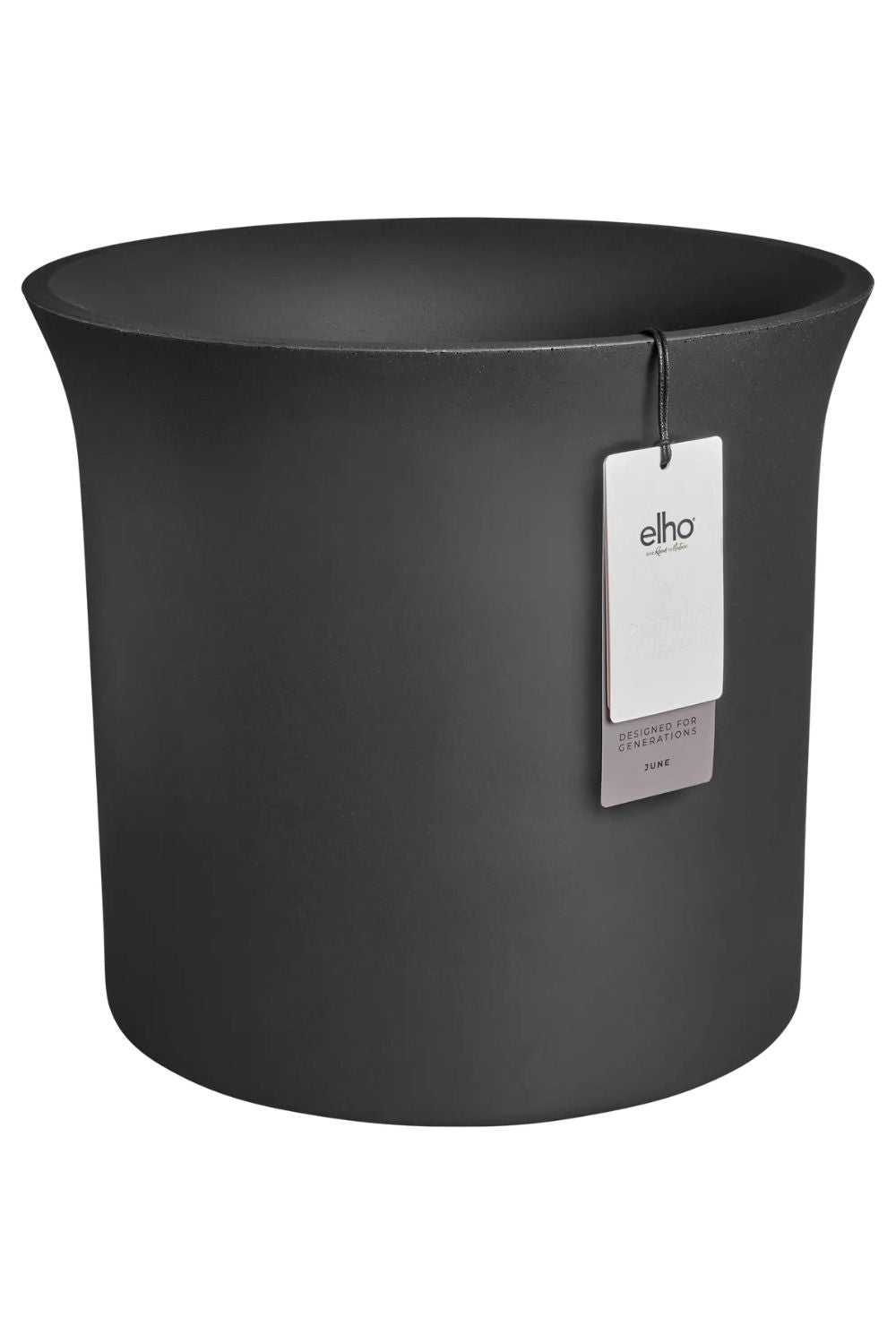 Blumentopf Elho June Tulip 47 cm Schwarz