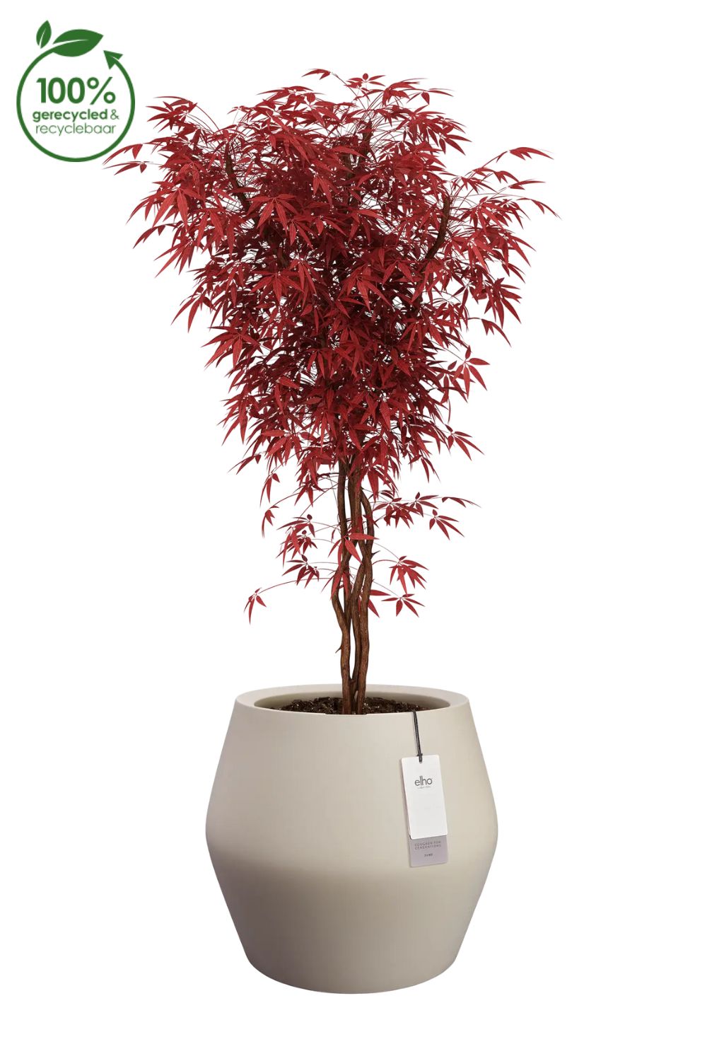 Blumentopf Elho June Split Low 42 cm Balanced Beige