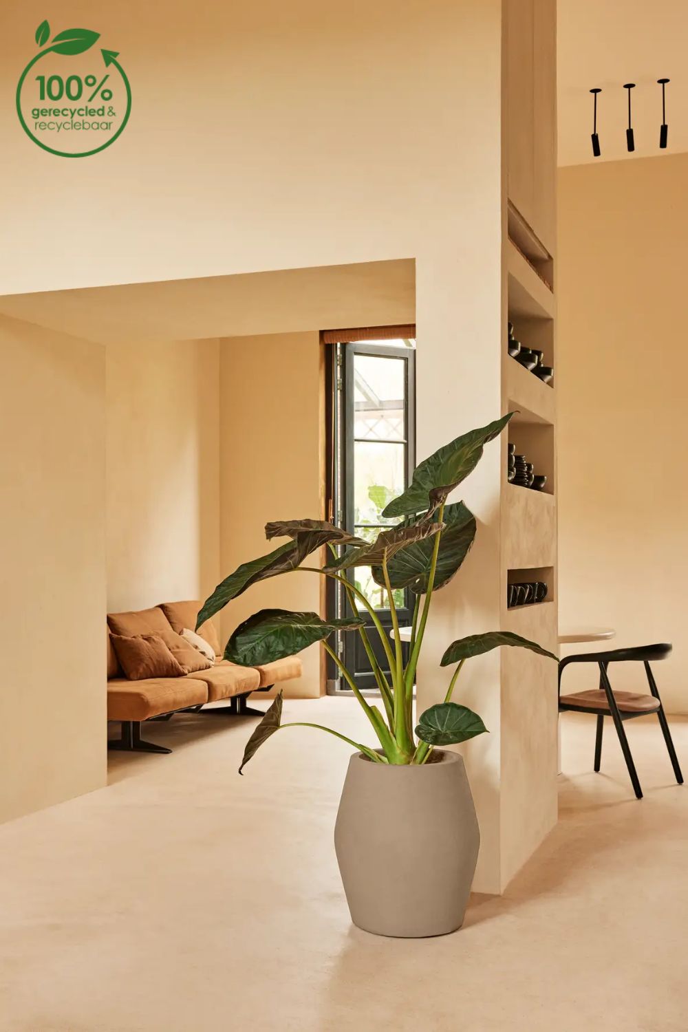 Blumentopf Elho June Split High 53 cm Balanced Beige