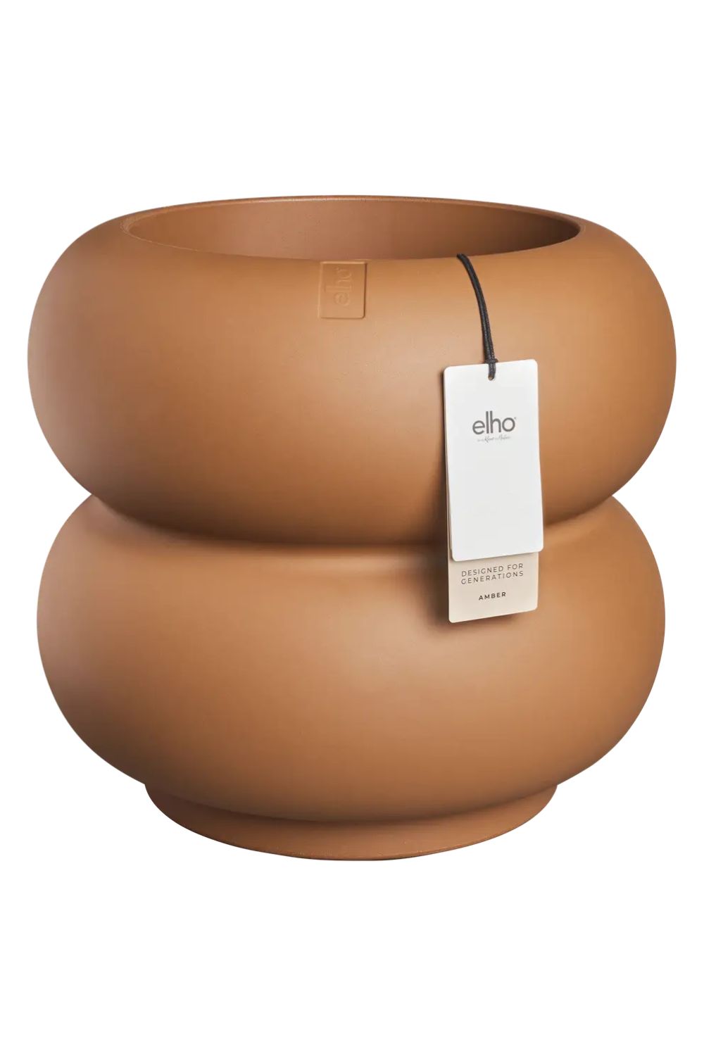 Blumentopf Elho Amber Roll Low 40 cm Karamell