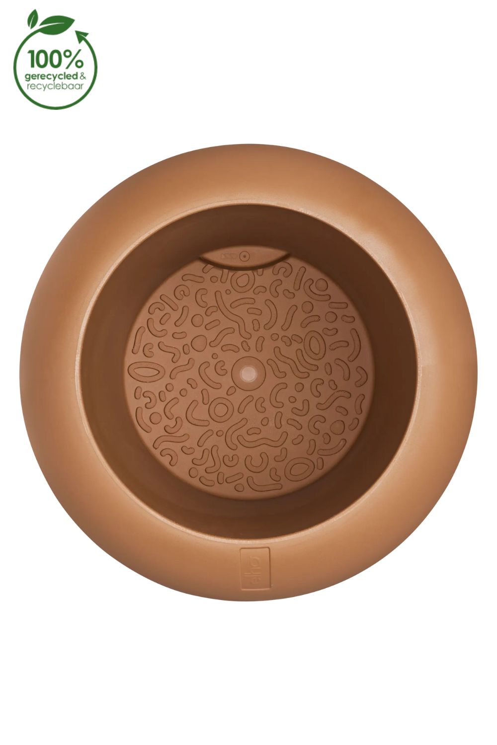 Blumentopf Elho Amber Roll High 58 cm Karamell