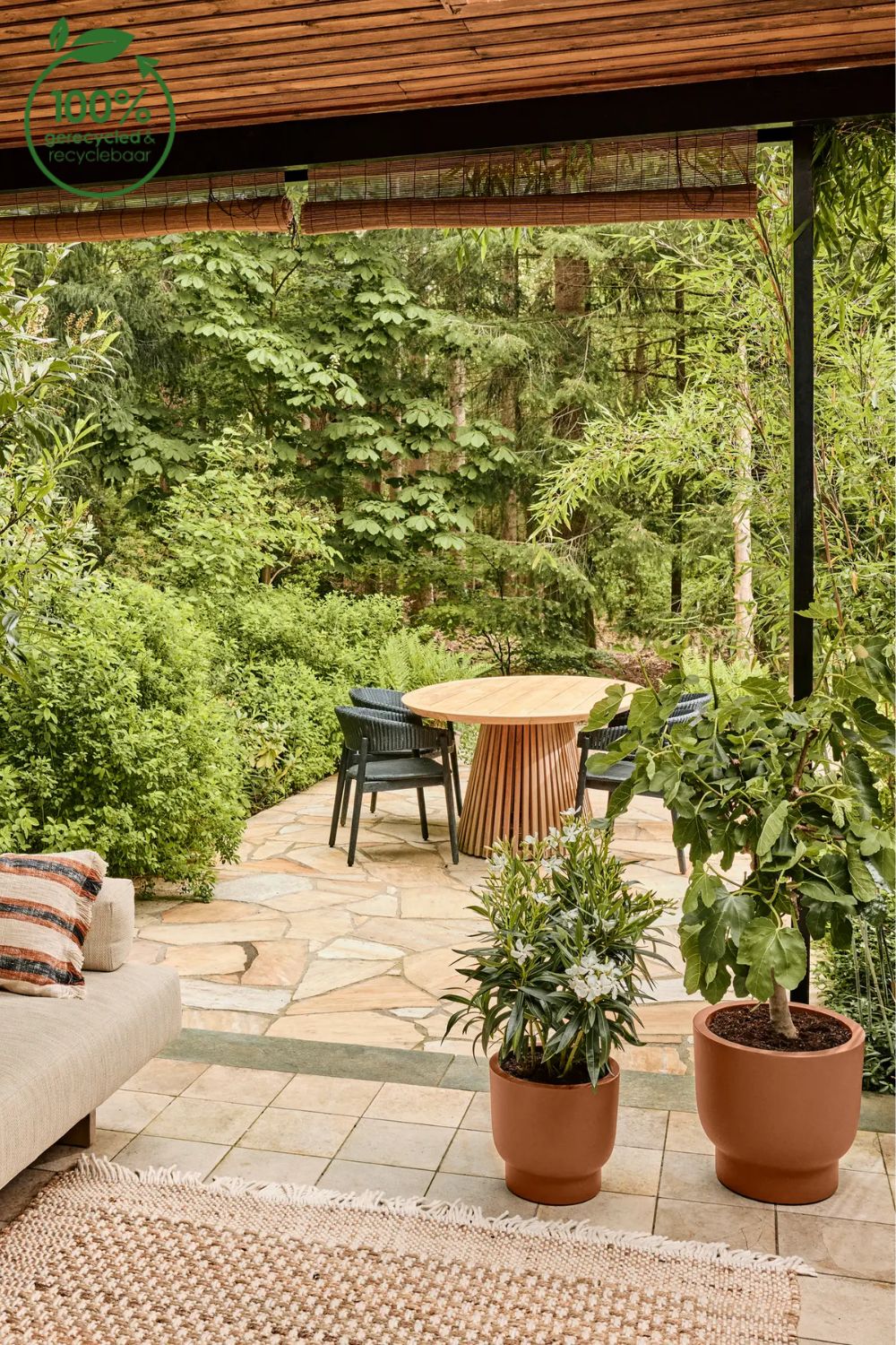 Blumentopf Elho Amber Grail 30 cm Karamell