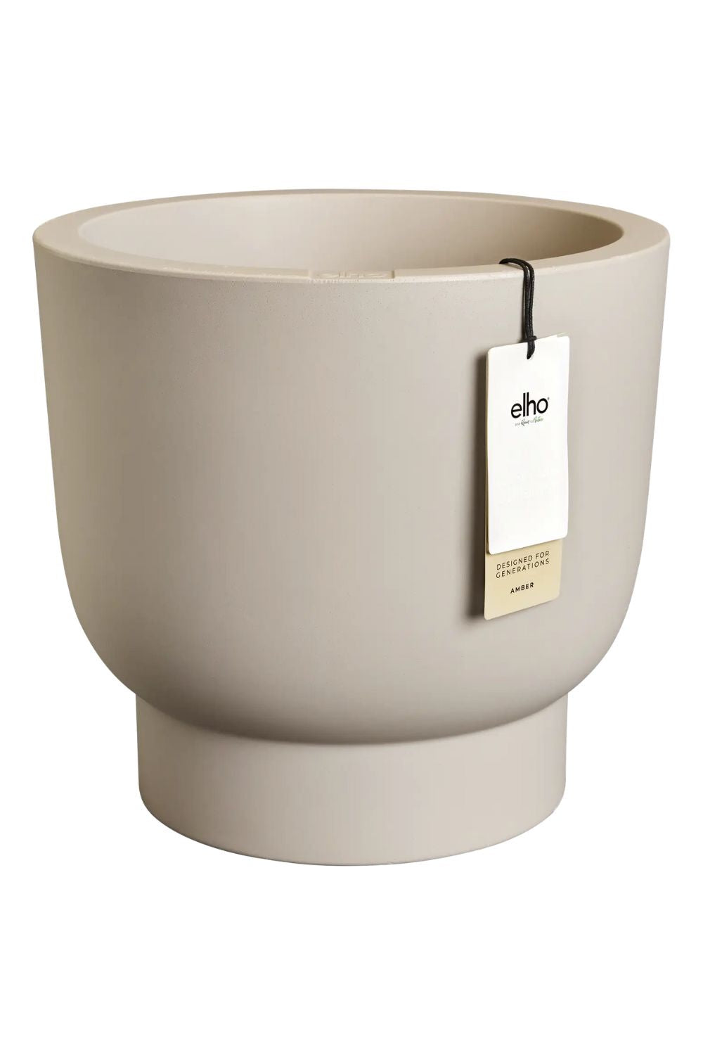 Blumentopf Elho Amber Grail 38 cm Balanced Beige