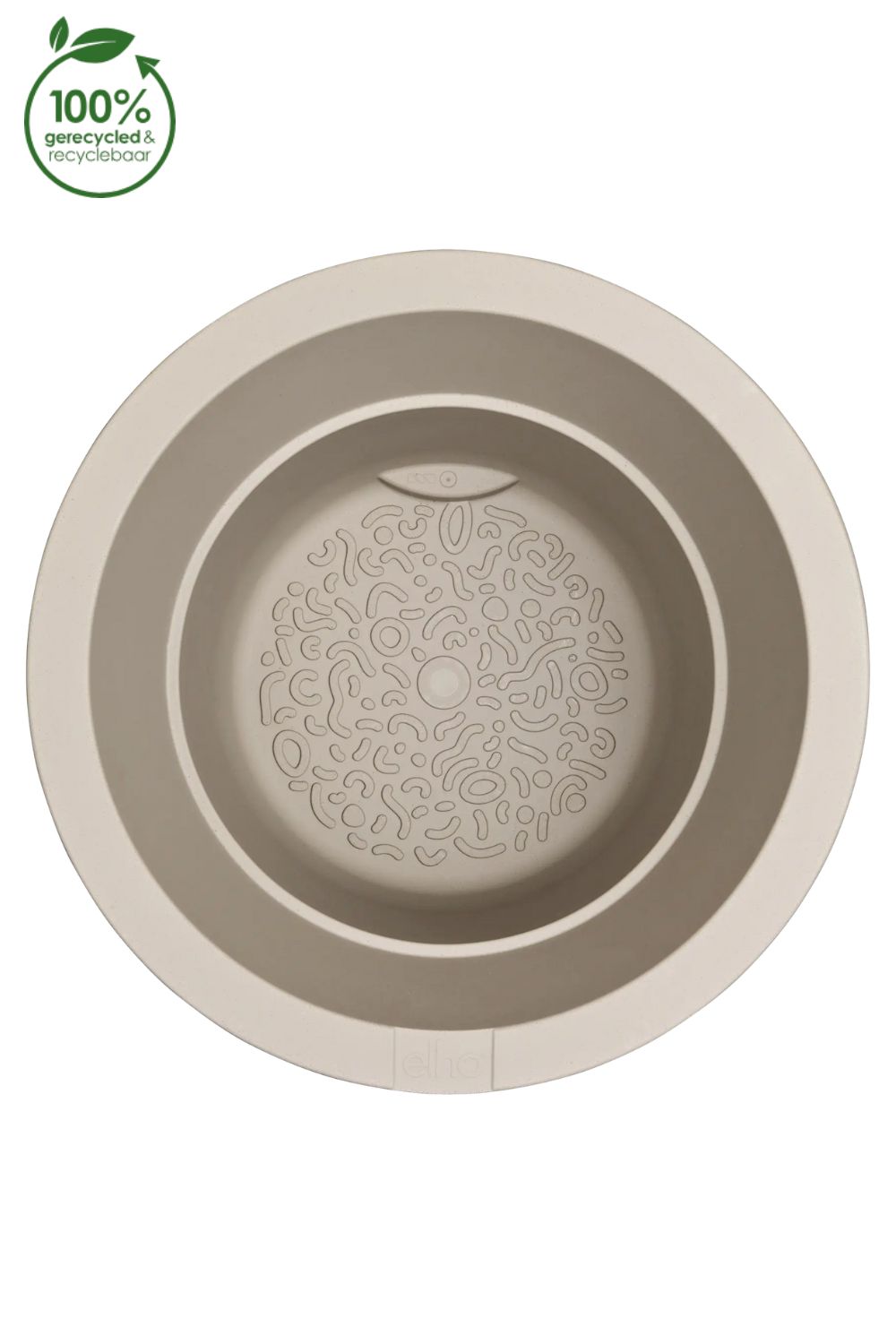 Blumentopf Elho Amber Grail 38 cm Balanced Beige