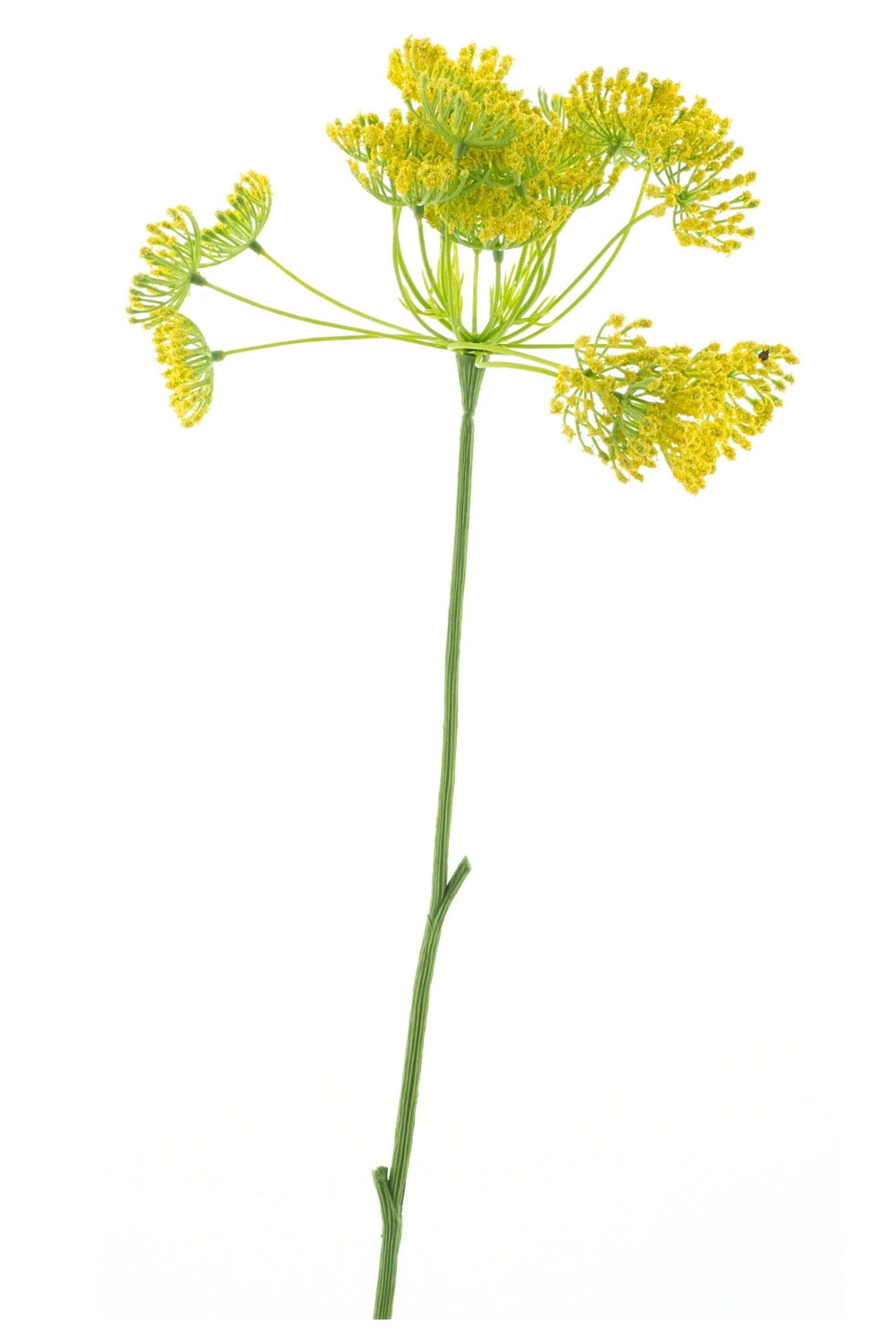 Spitzenblume Kunstblume 71 cm Gelb