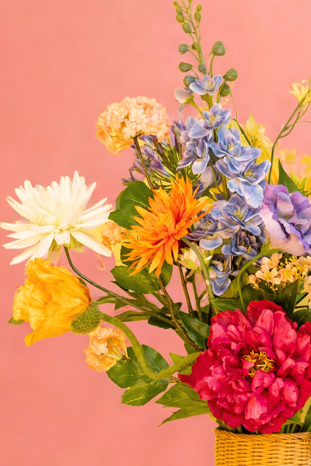 details Kunstblumenstrauß Wild Whispers