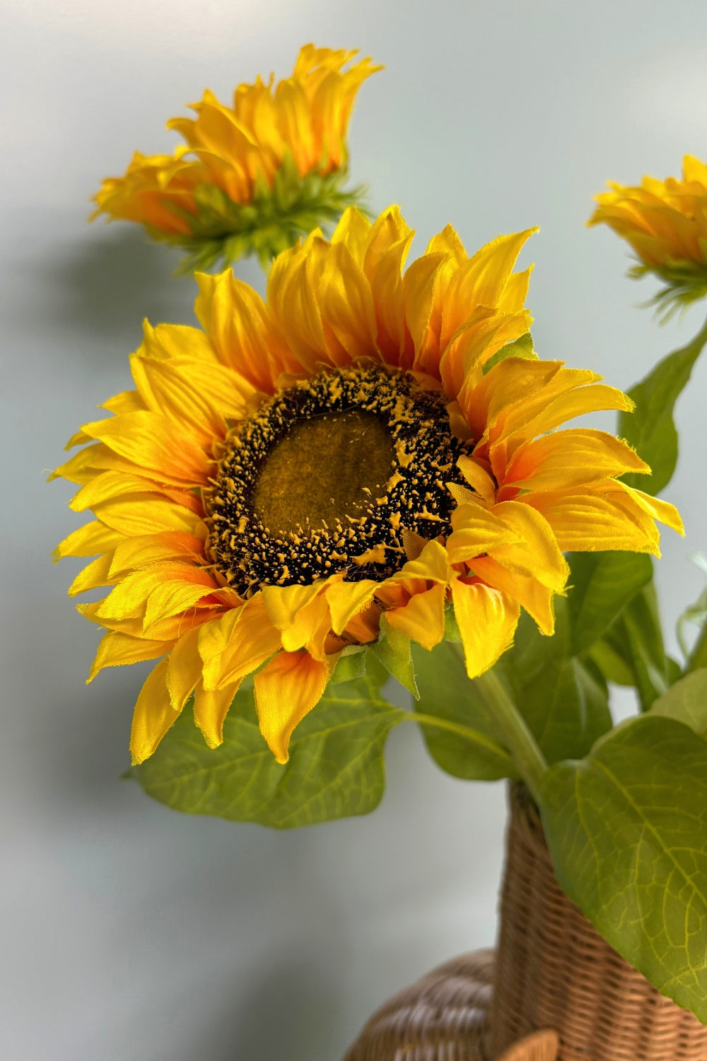 details Kunstblumenstrauß Golden Glow