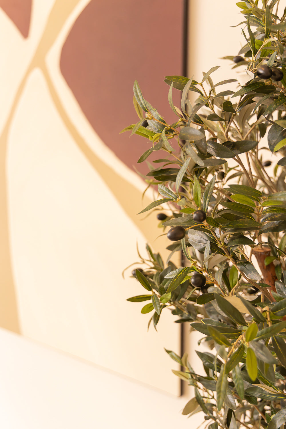 Blätter künstlicher Olivenbaum 180 cm