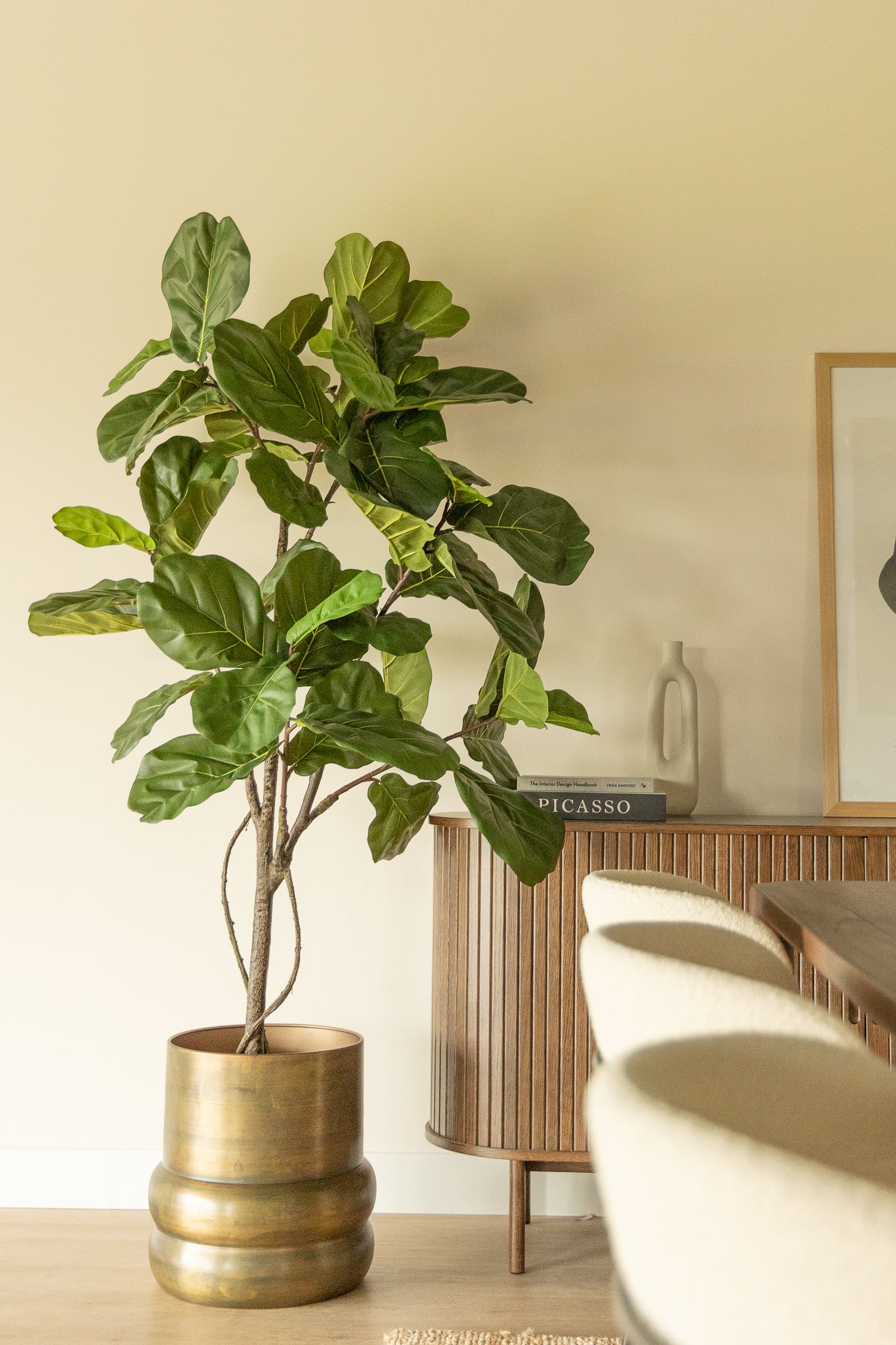 Blumentopf Sempre Vintage Gold 40x40 cm