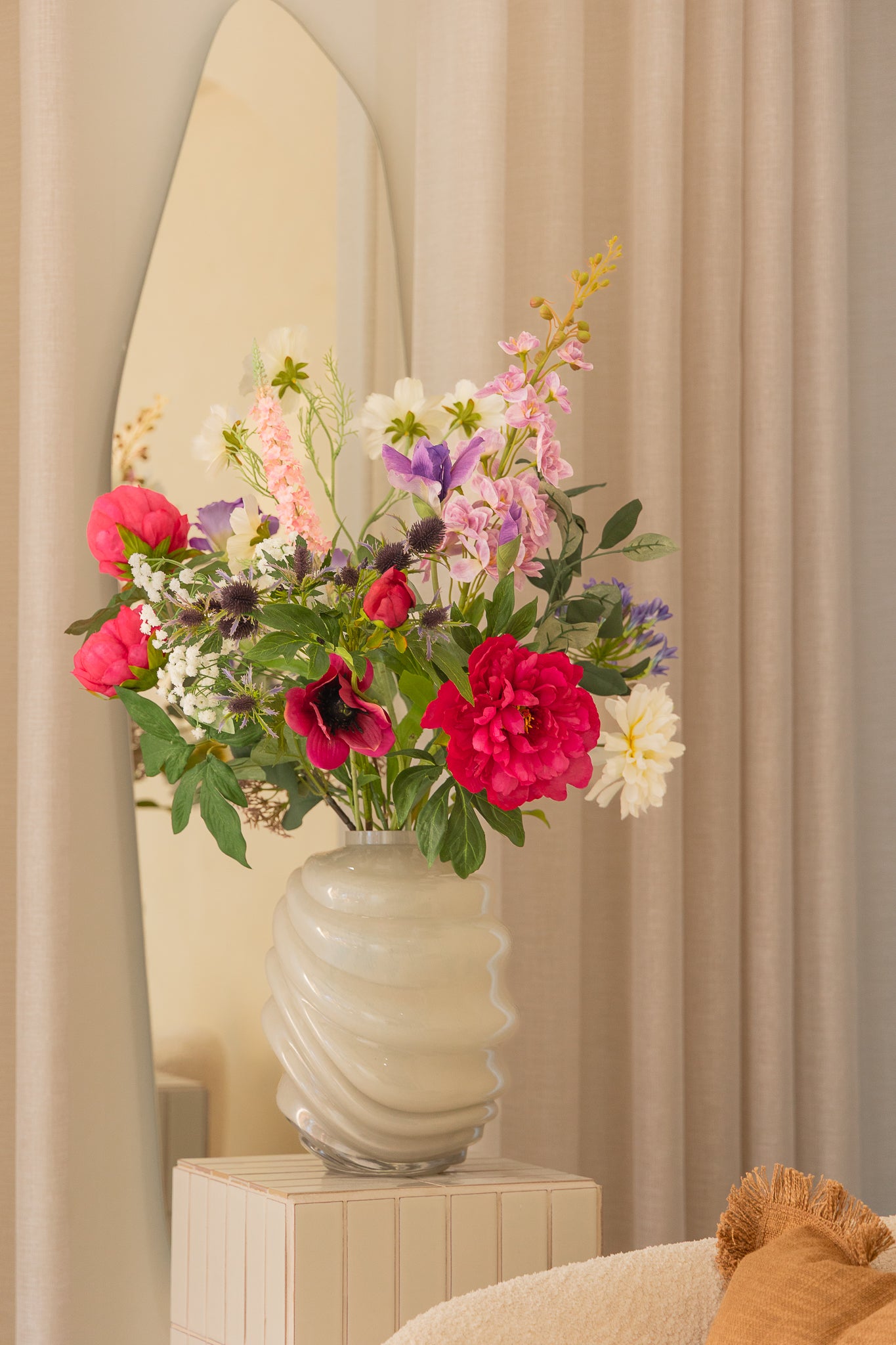 Kunstblumenstrauß Fuchsia Fantasy