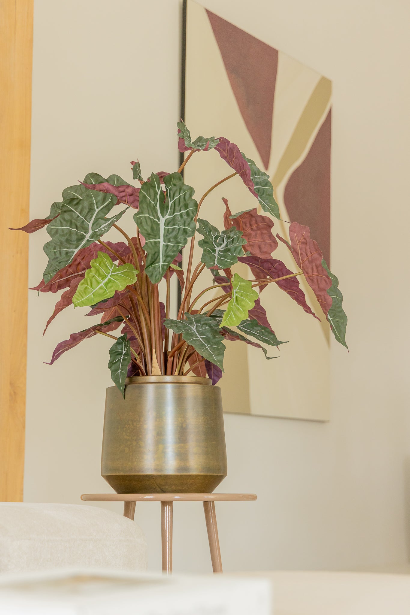 Alocasia Kunstpflanze 80cm