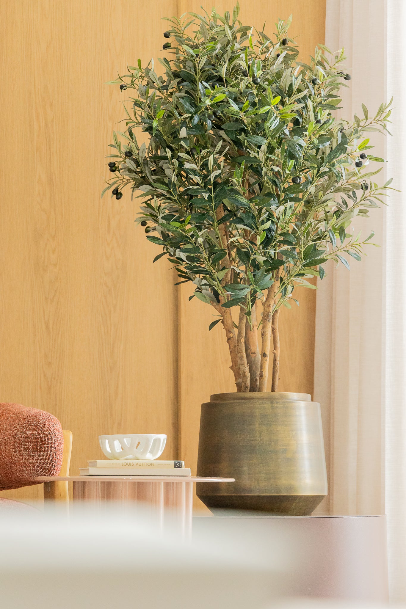 Künstlicher Olivenbaum 120cm Deluxe