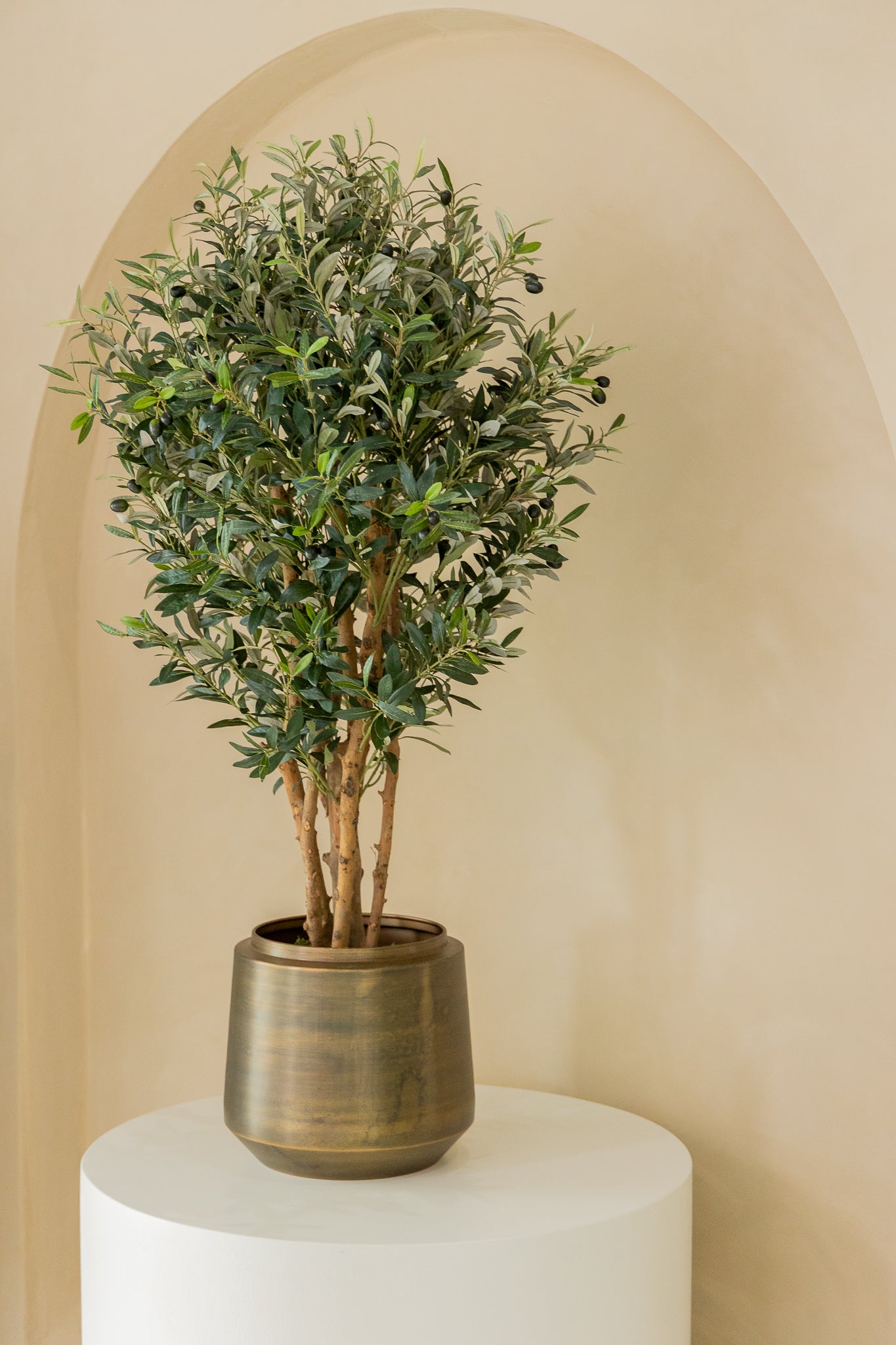 Künstlicher Olivenbaum 120cm Deluxe