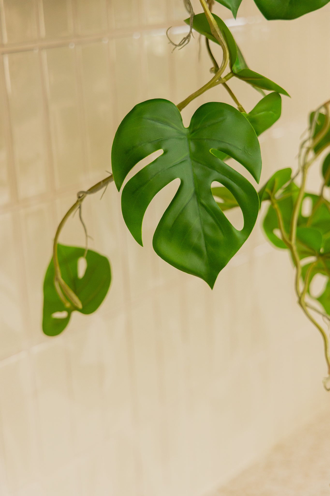 Monstera künstliche Hängepflanze 95cm