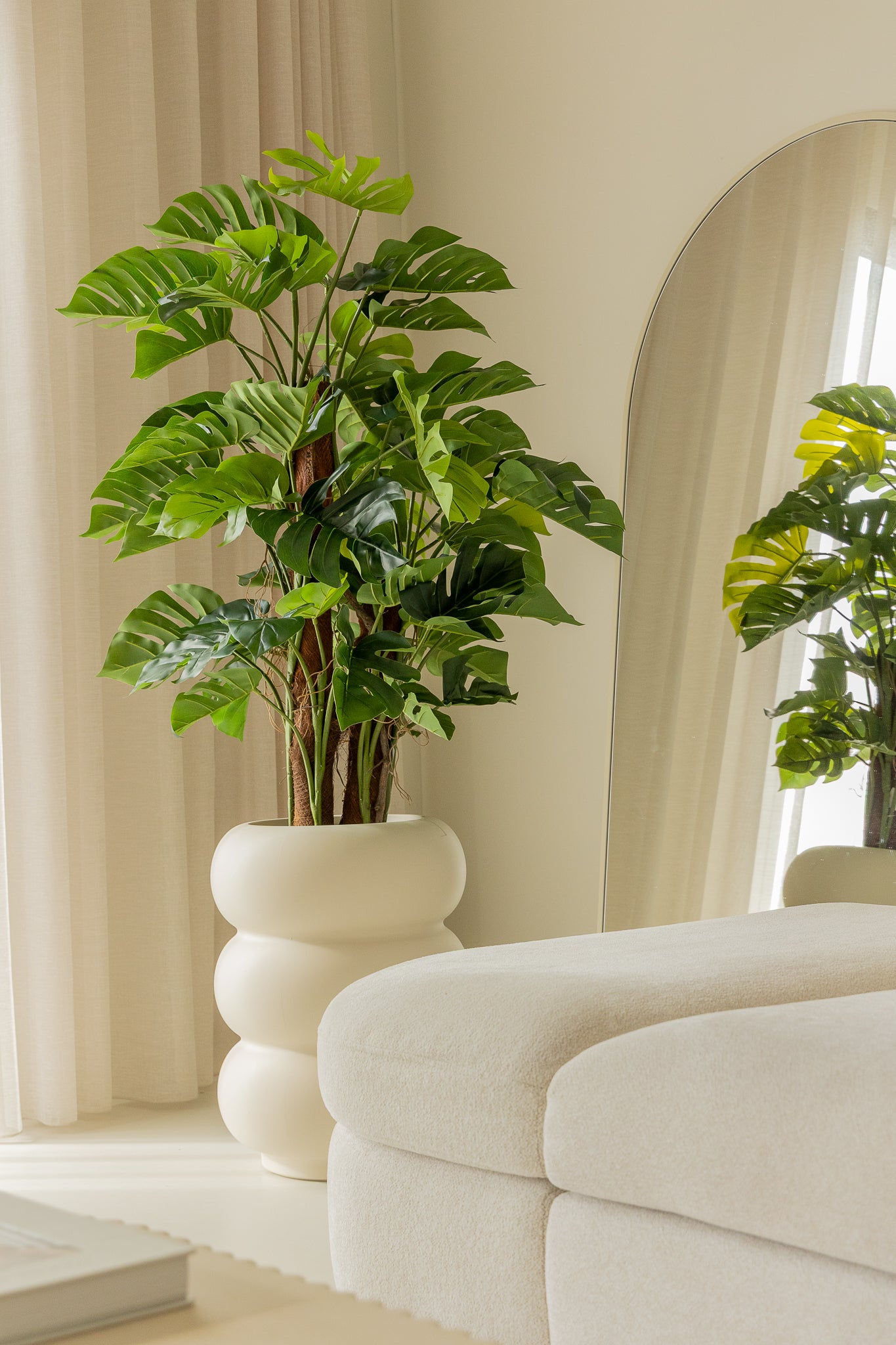 Monstera Kunstpflanze 120cm