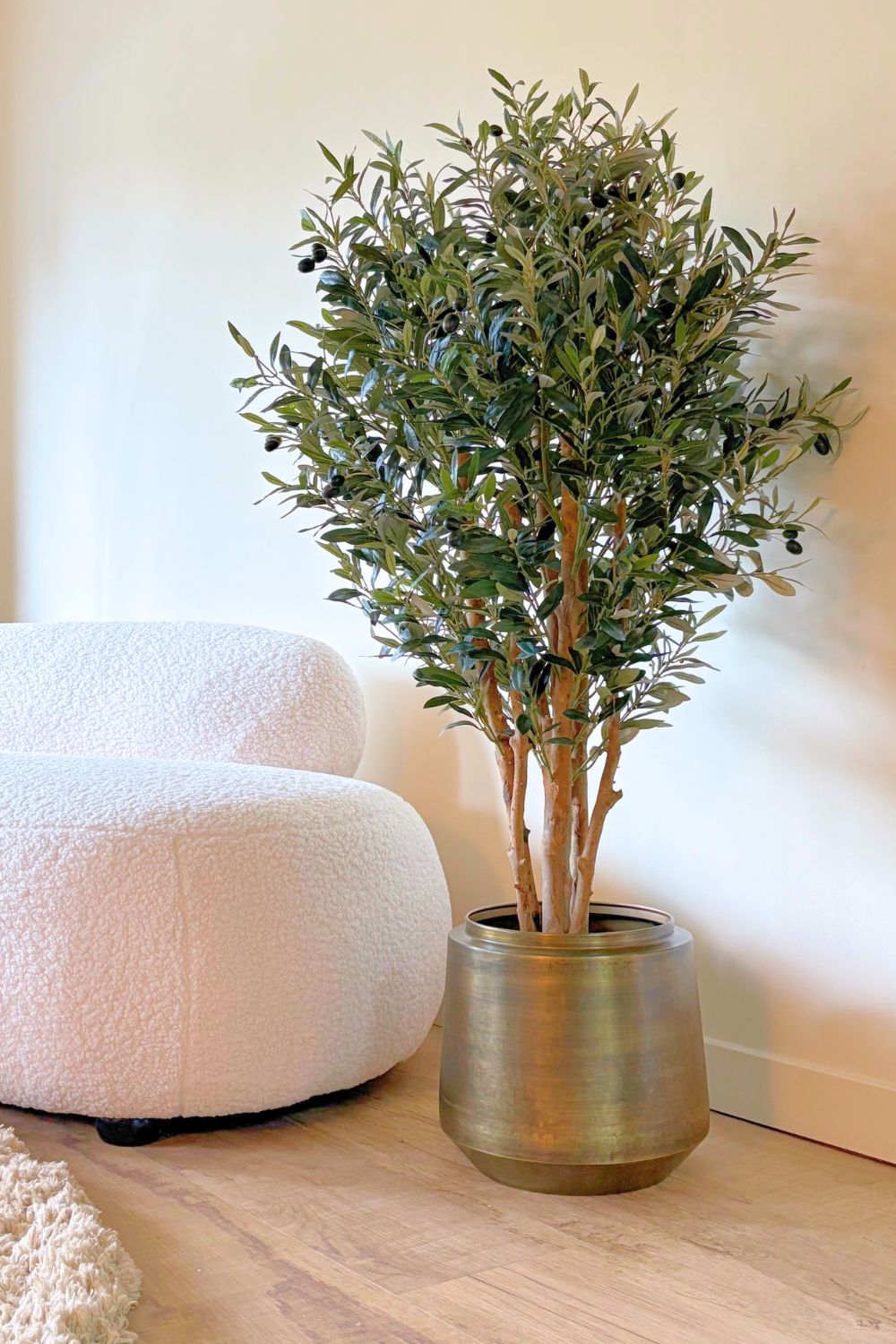 Künstlicher Olivenbaum 120cm Deluxe