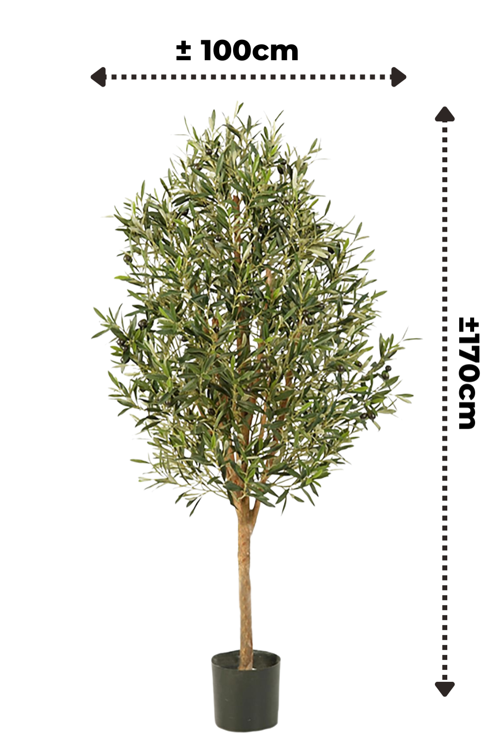 Künstlicher Olivenbaum 170cm Deluxe