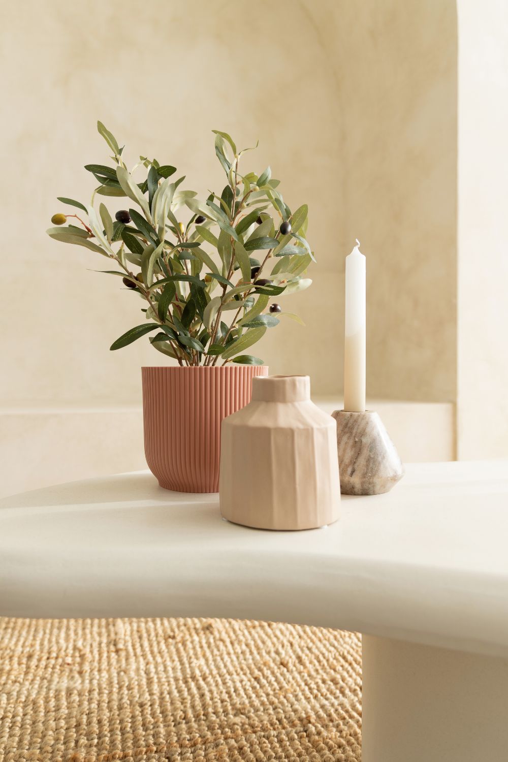 Olive Kunstpflanze 35cm