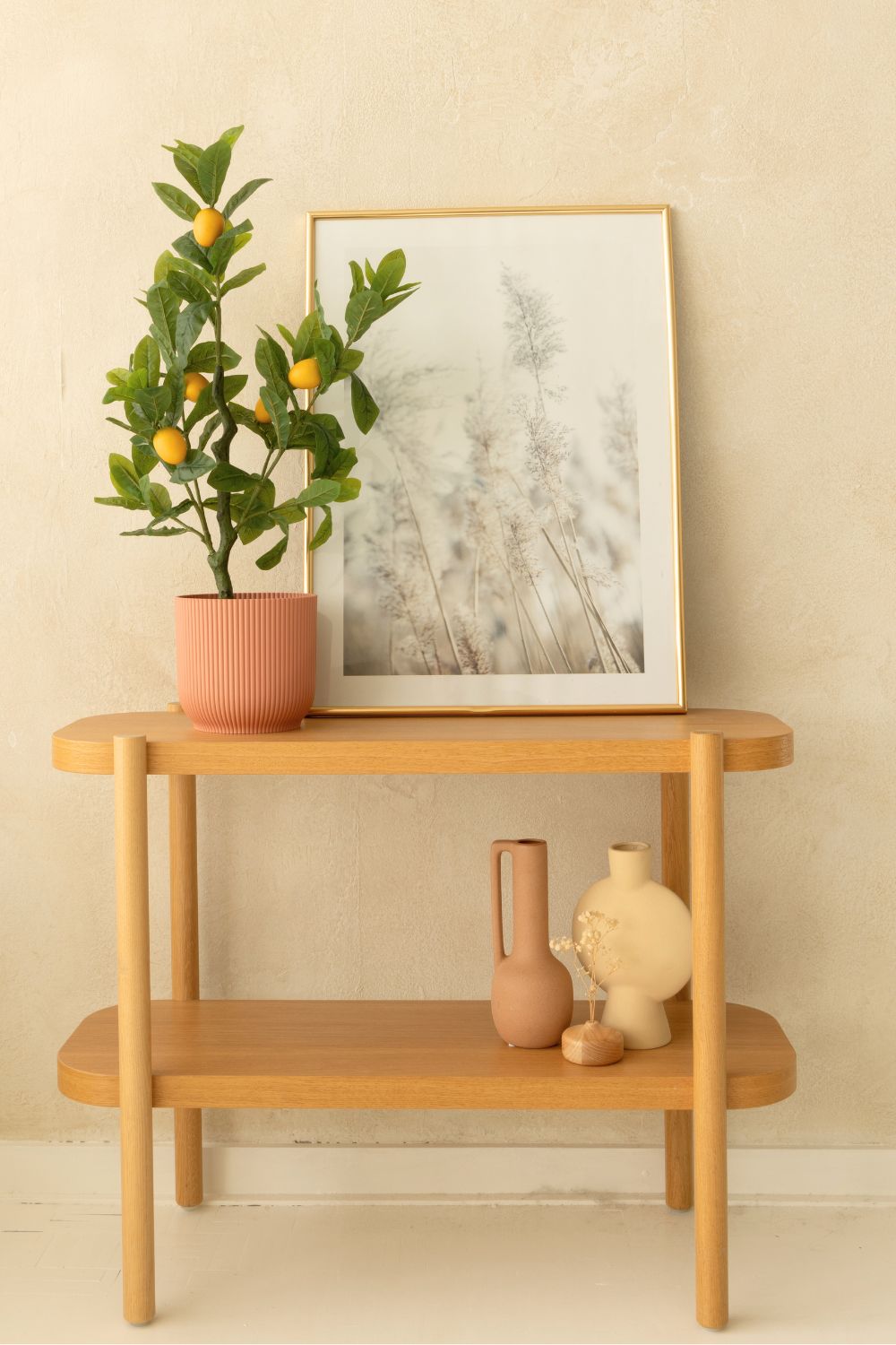 Zitronenbaum Kunstpflanze 75cm