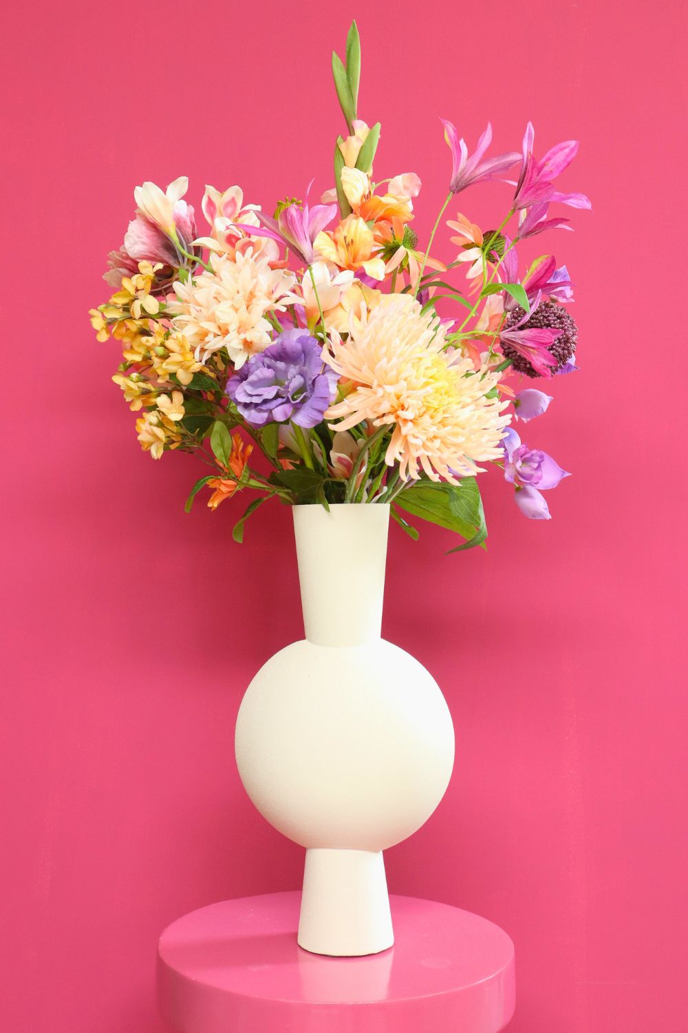 Kunstblumenstrauß Peachy Pastels (Limited)