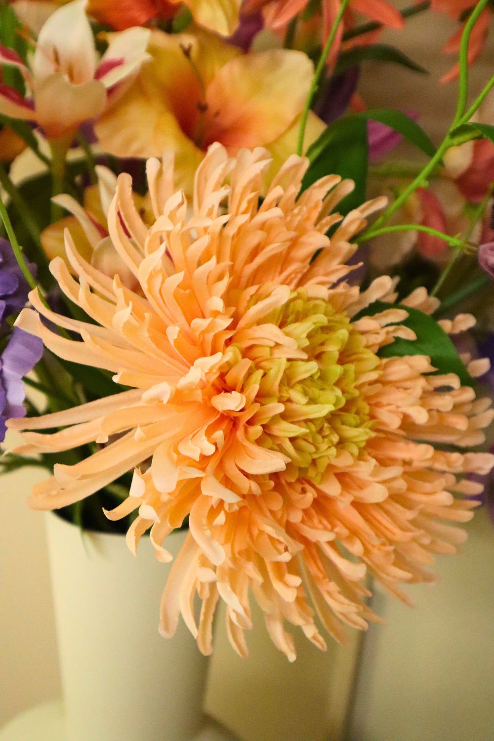 Kunstblumenstrauß Peachy Pastels (Limited)
