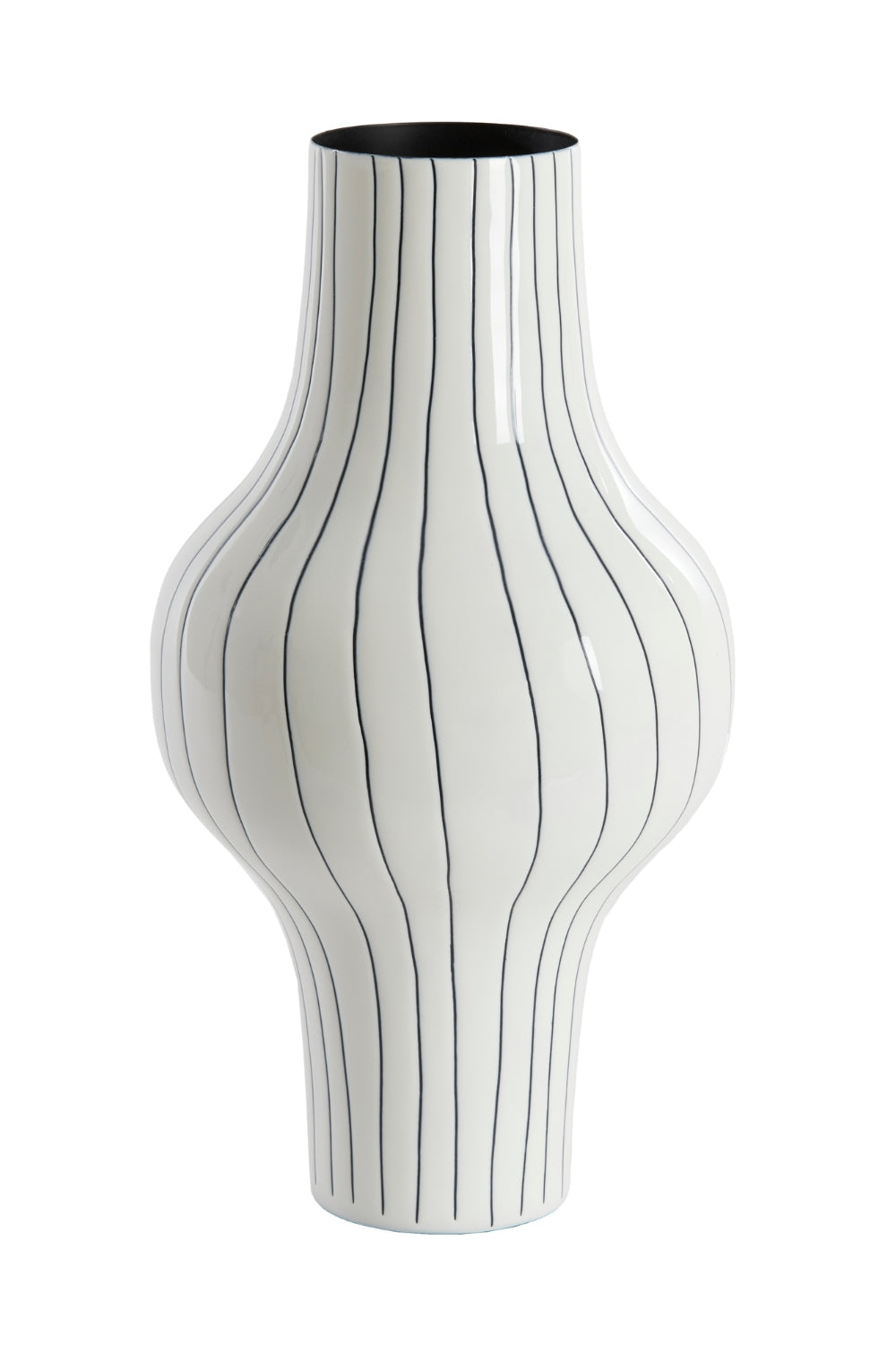 Vase Sindo 40x22 cm Weiß