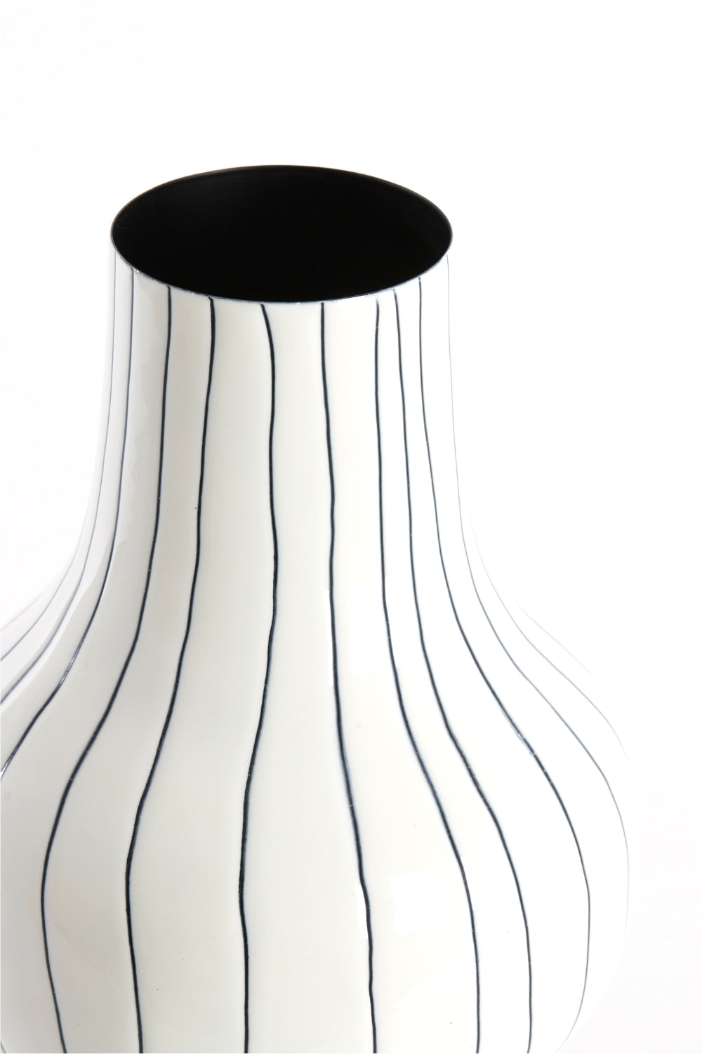 Vase Sindo 40x22 cm Weiß