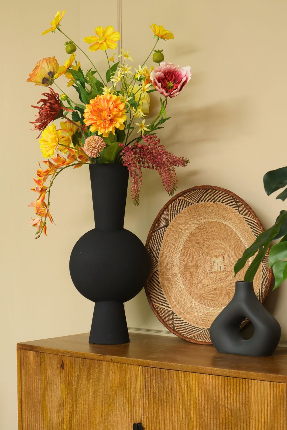 Stimmungsbild Kunstblumenstrauß Vivid Vibes