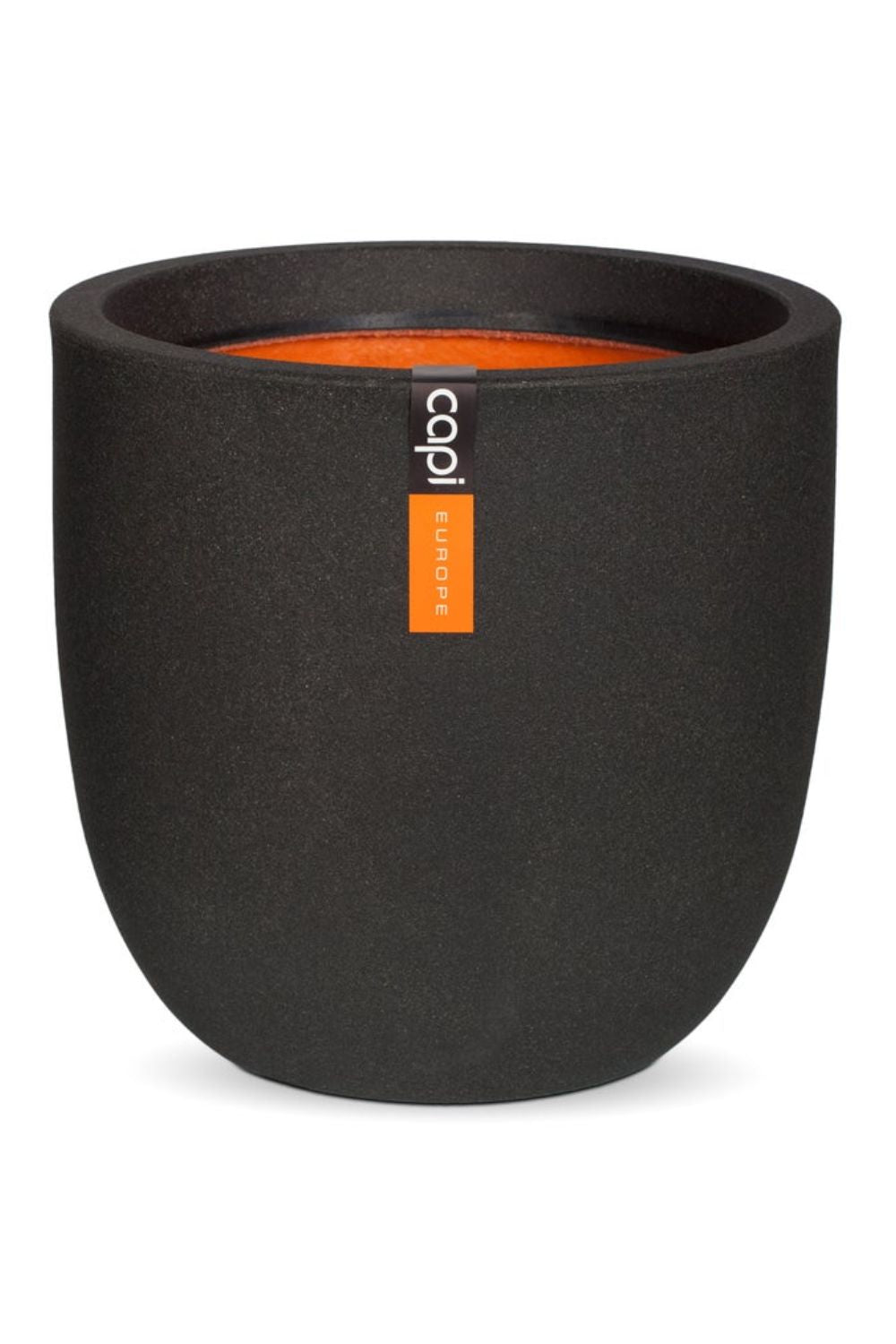 Capi Blumentopf Smooth Kugel 35x34 Schwarz