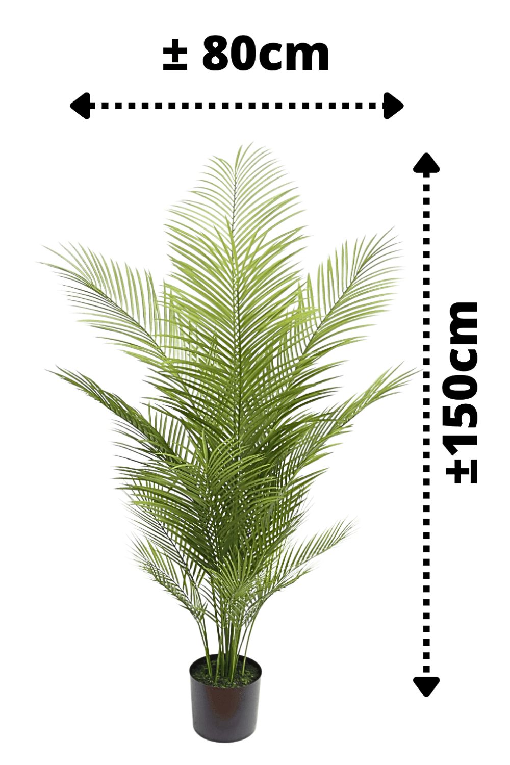 Palme Kunstpflanze 150cm