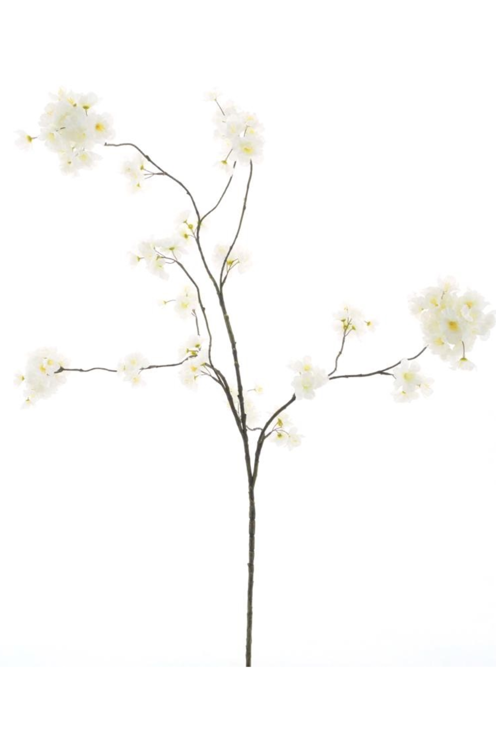 Prunus Malaga Künstlicher Zweig Weiß 126cm