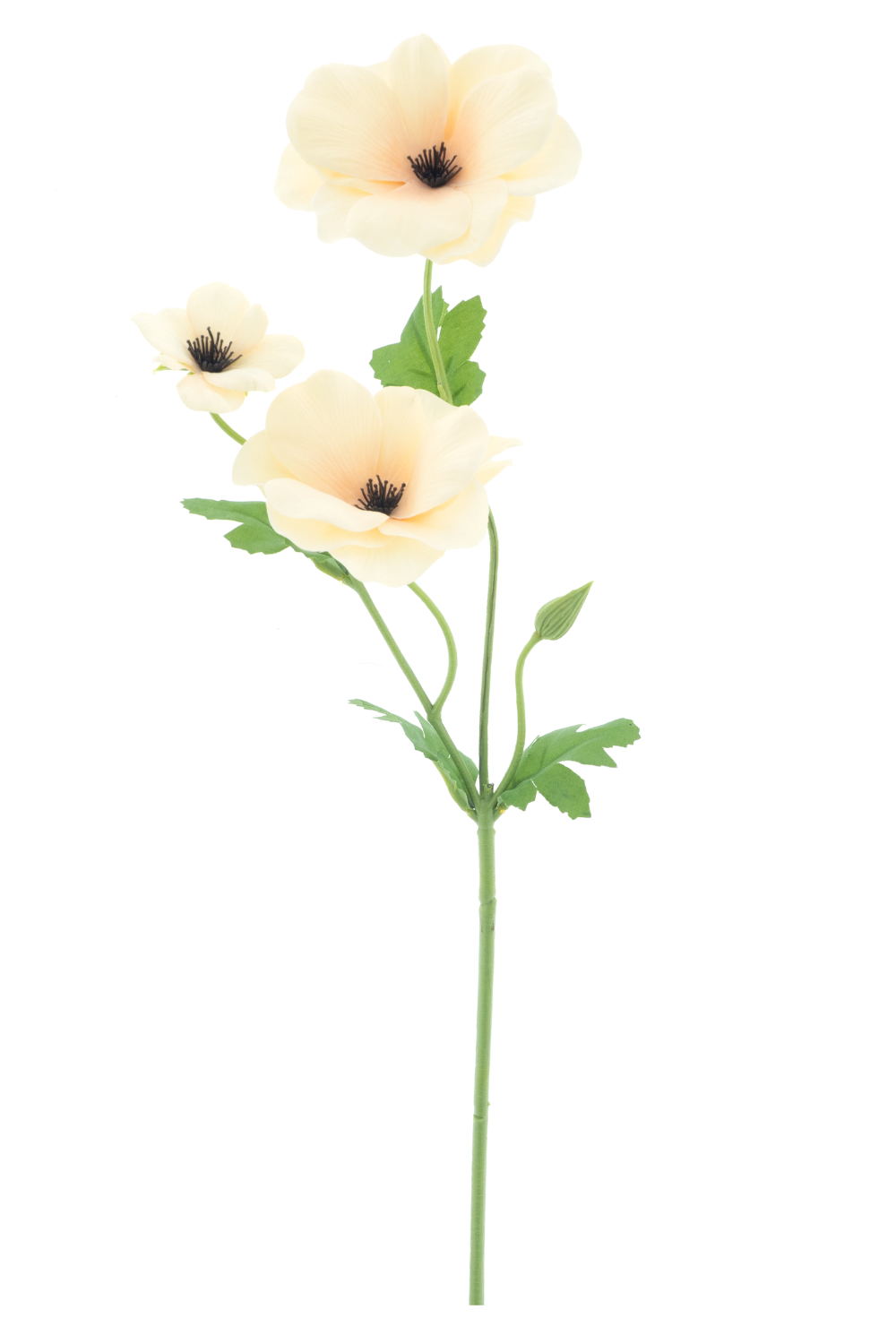 Künstlicher Mohn Pfirsich 60 cm