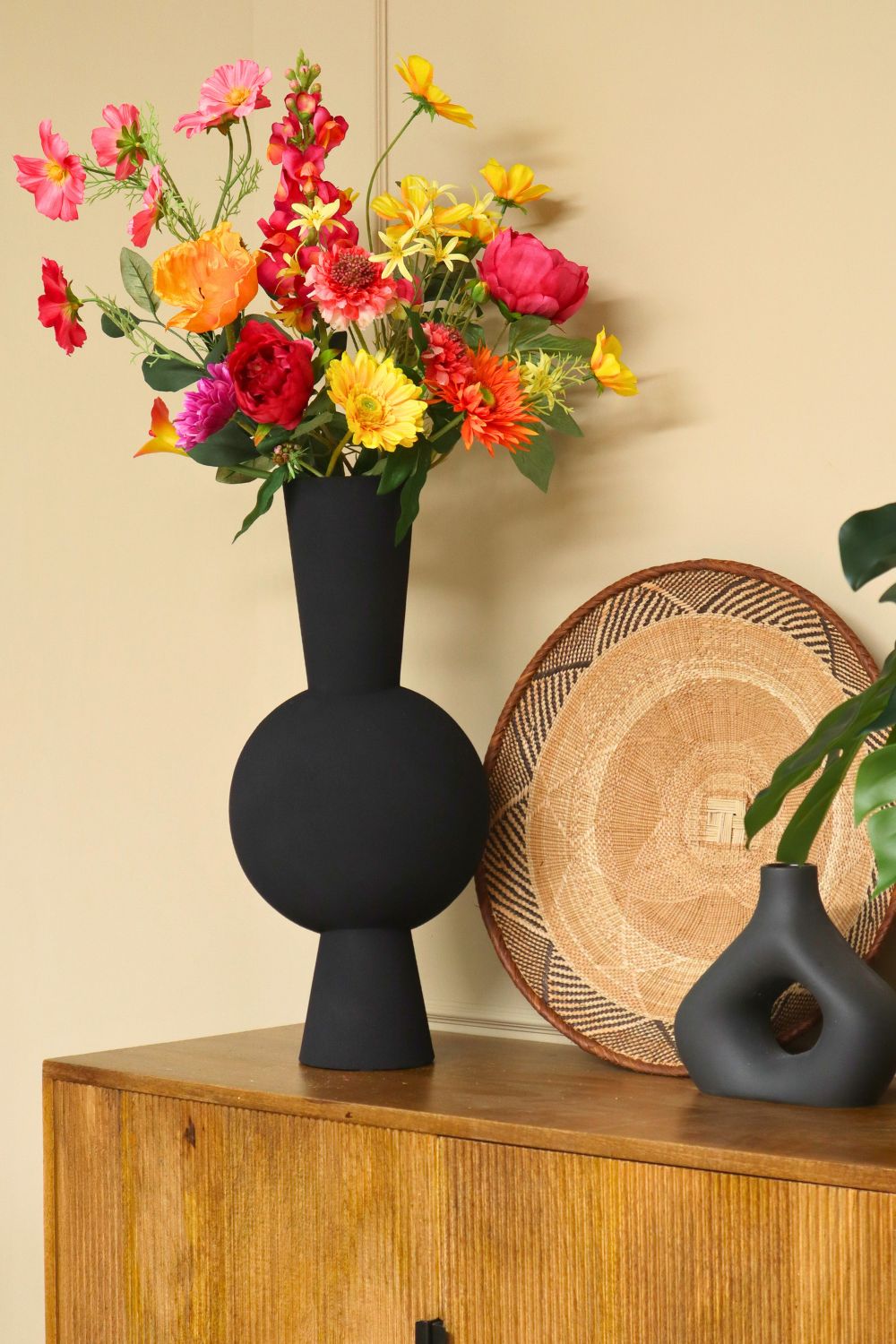 stimmungsbild Kunstblumenstrauß Sunset Symphony