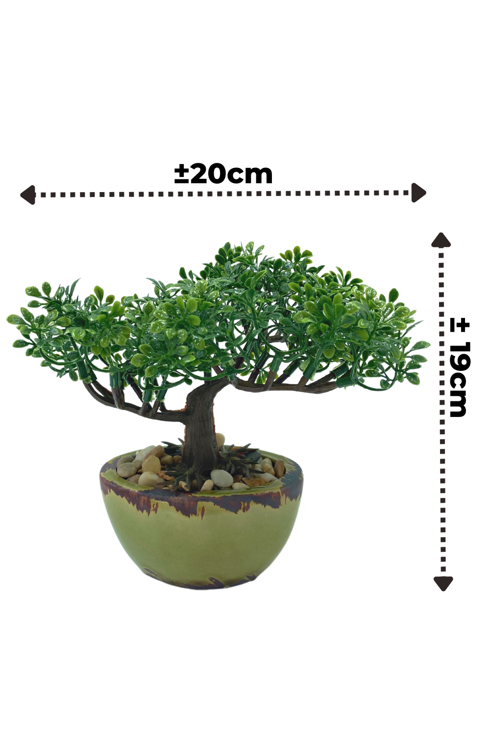 Bonsai Mini-Kunstpflanze 19cm