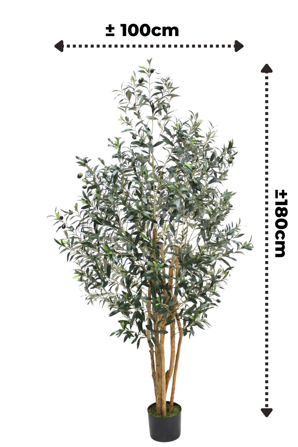 Vorbestellung Olivenbaum Kunstpflanze 180cm
