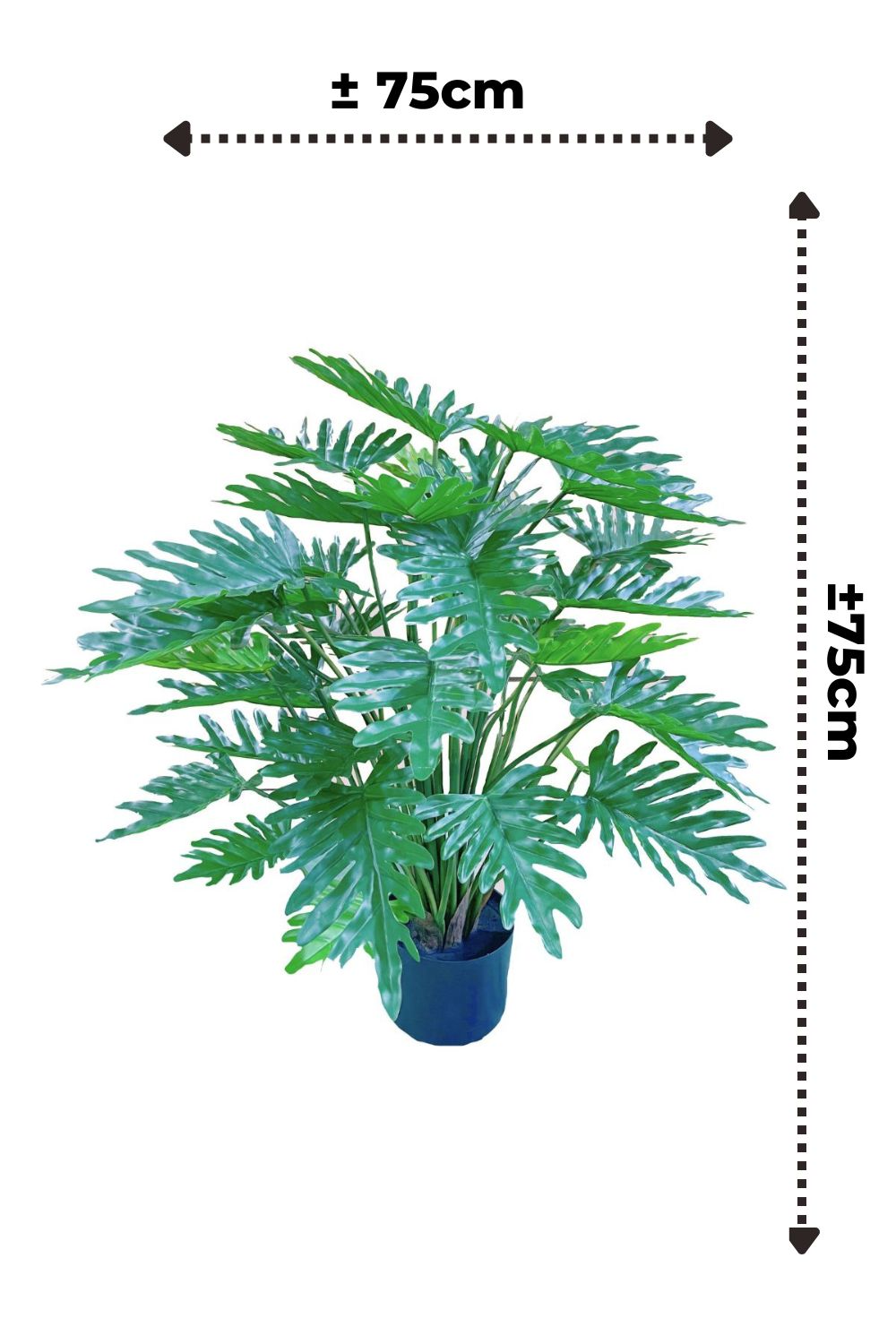 Philodendron Kunstpflanze 75cm