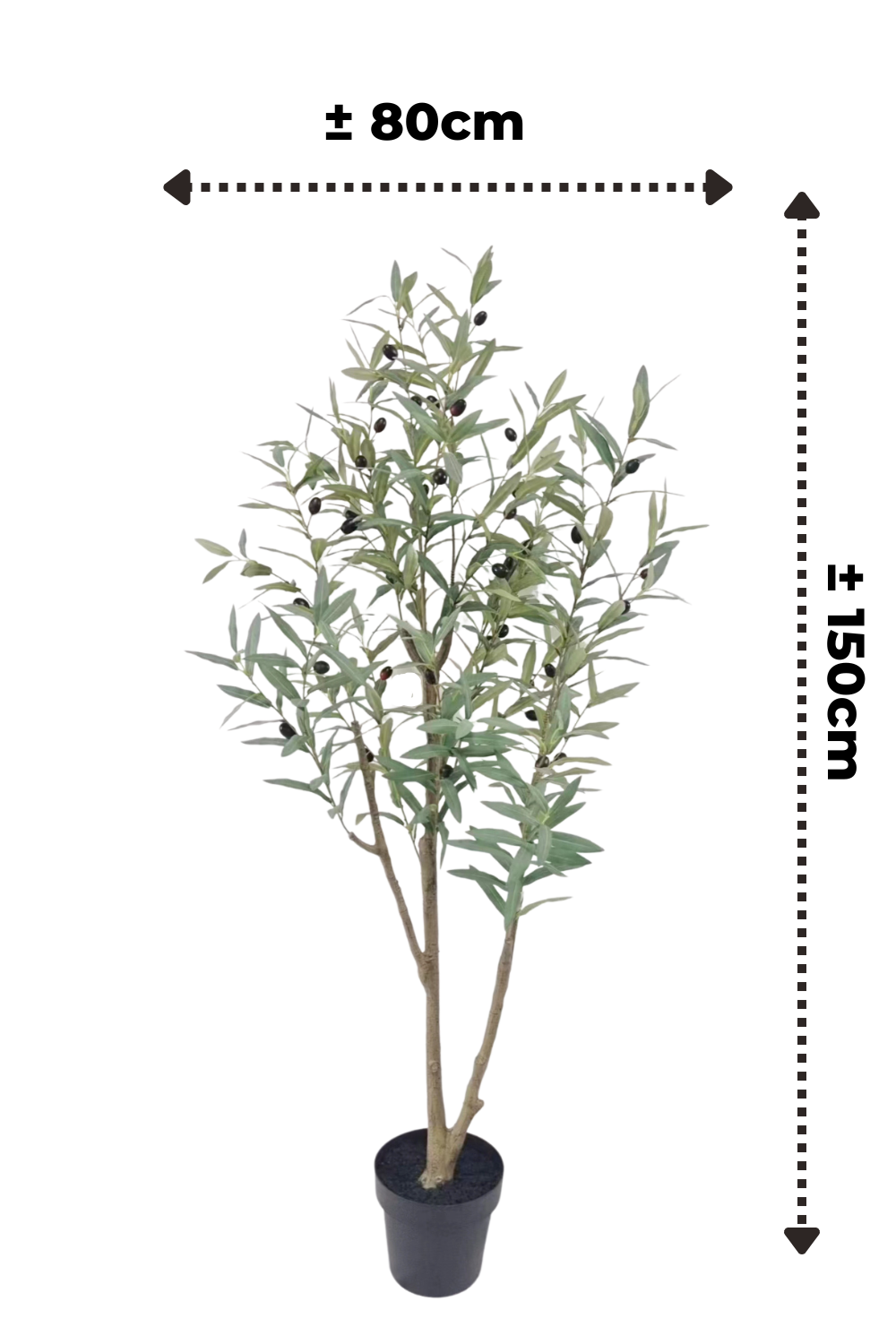 Olivenbaum Kunstpflanze 150cm