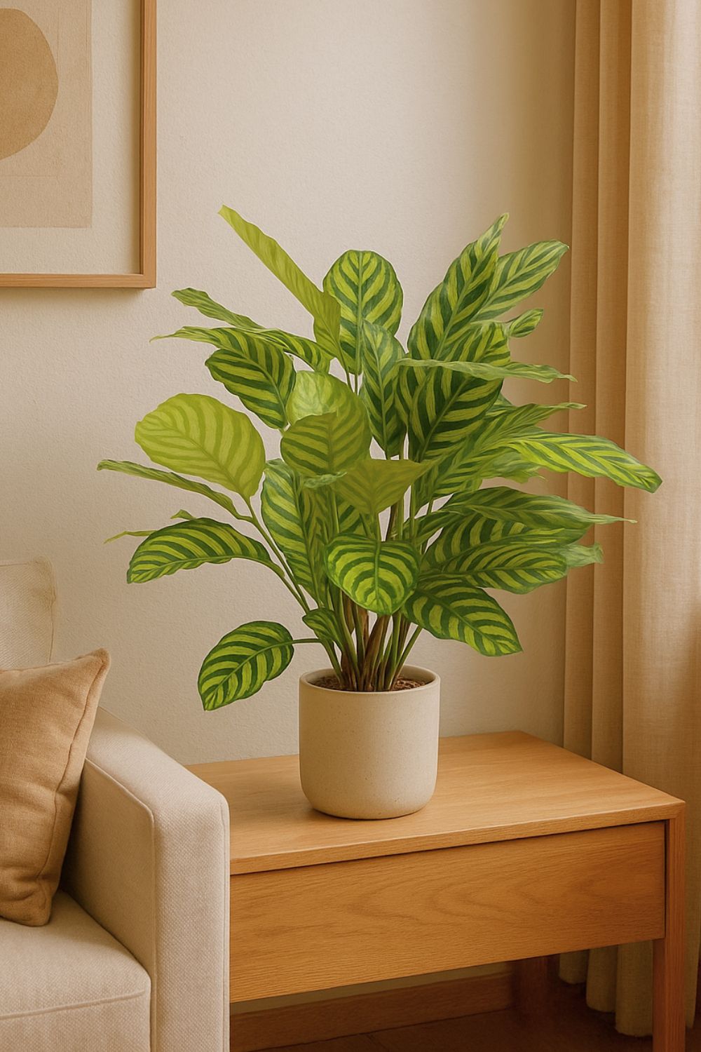 Calathea Kunstpflanze 75cm