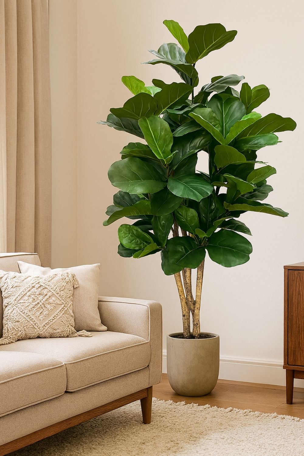 Ficus Kunstpflanze 180cm
