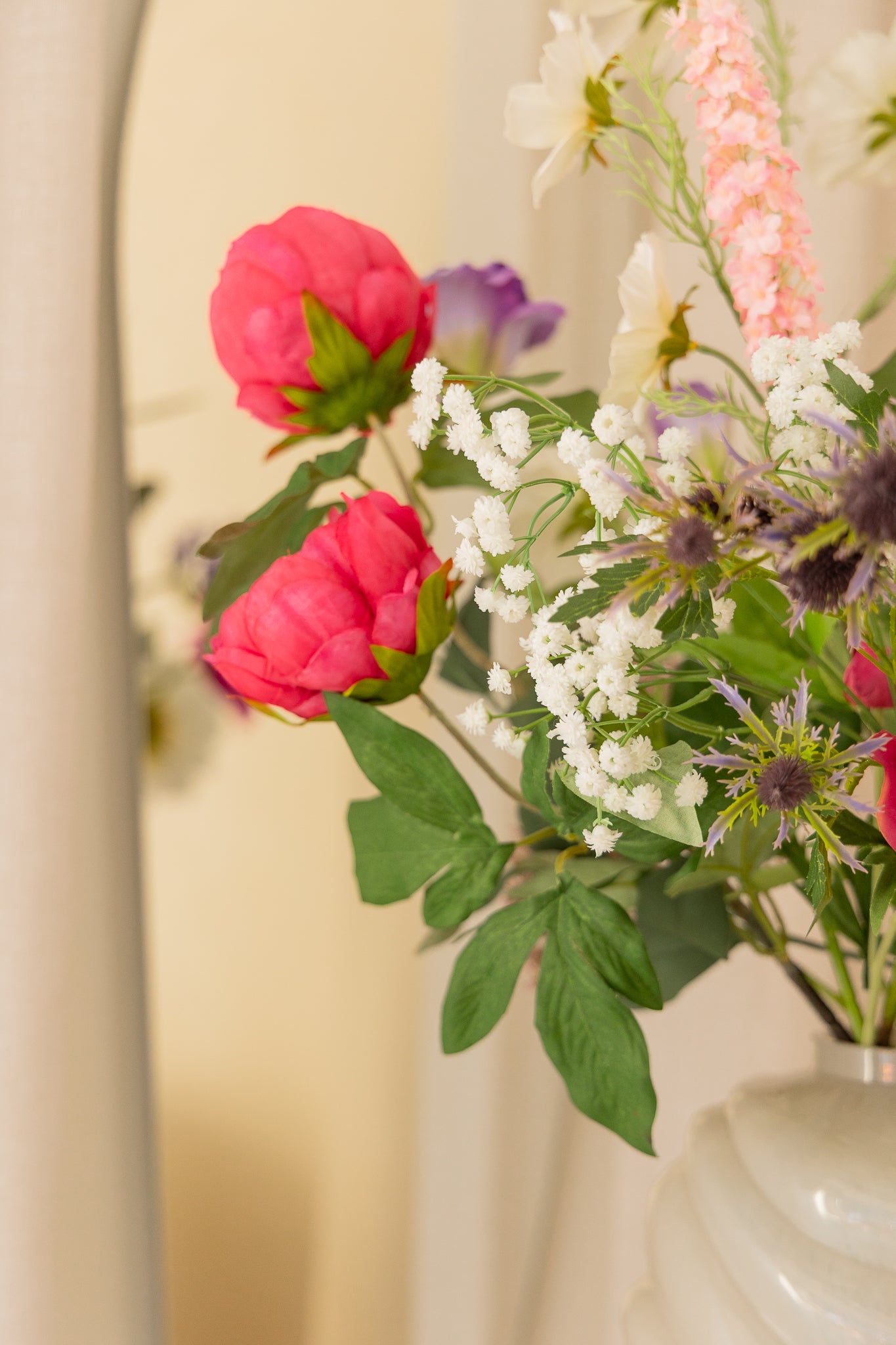 Kunstblumenstrauß Fuchsia Fantasy