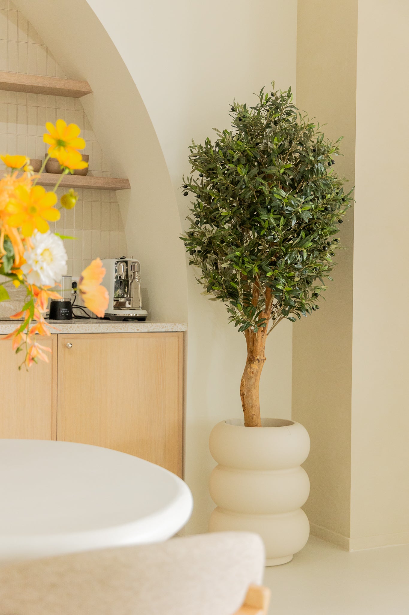 Künstlicher Olivenbaum 160cm Deluxe