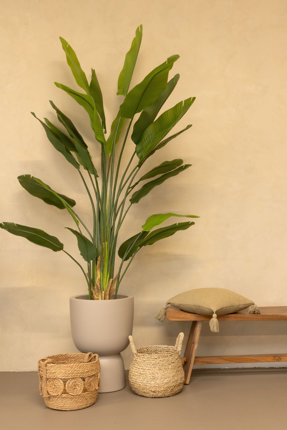 Strelitzie Kunstpflanze 210cm